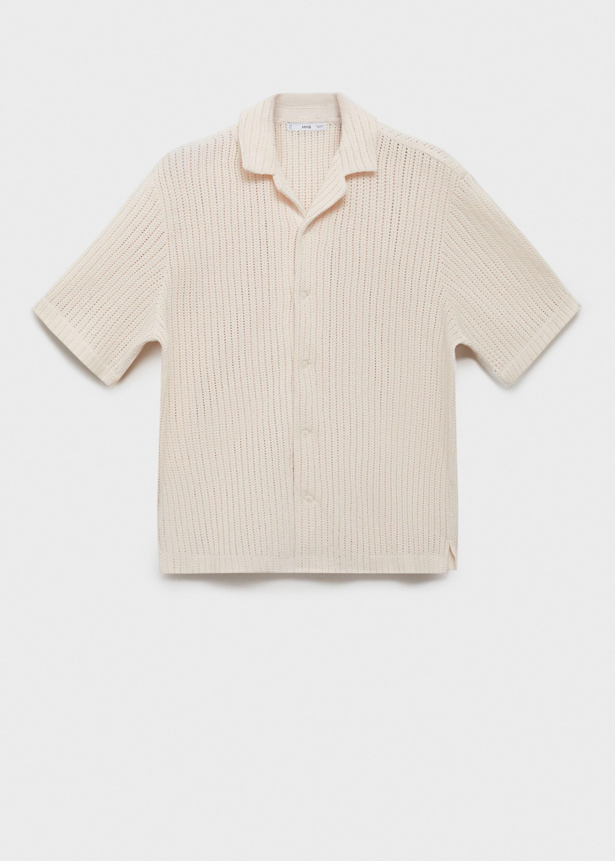 Camisa algodón calado regular - Artículo sin modelo