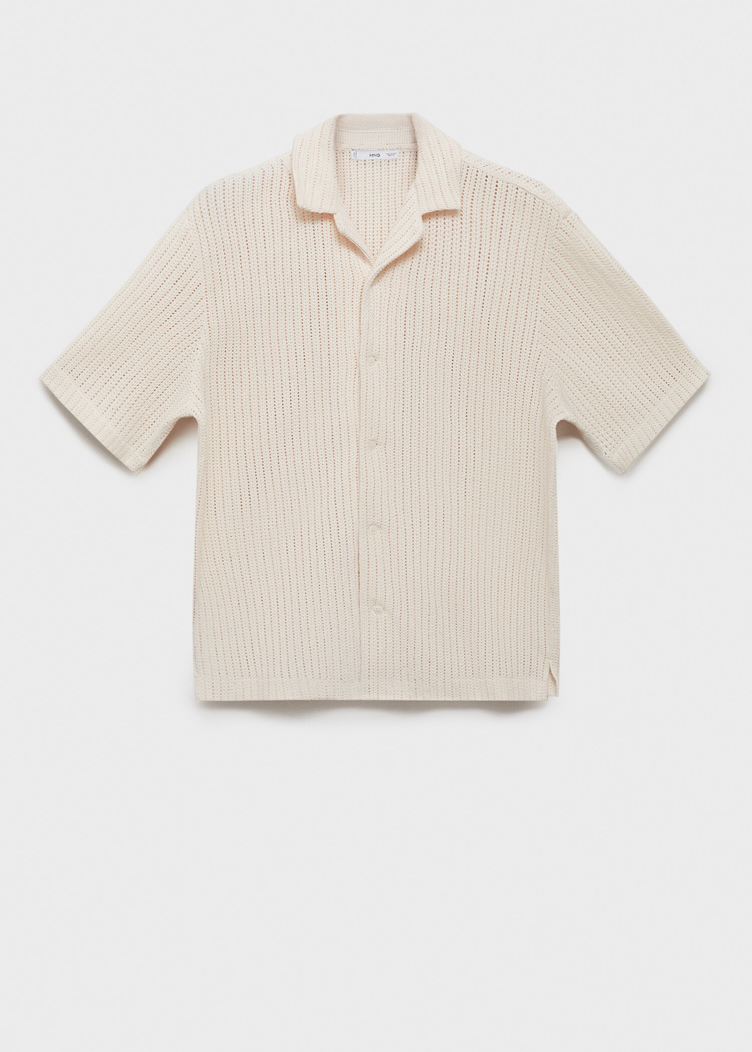 Camisa algodón calado regular - Artículo sin modelo