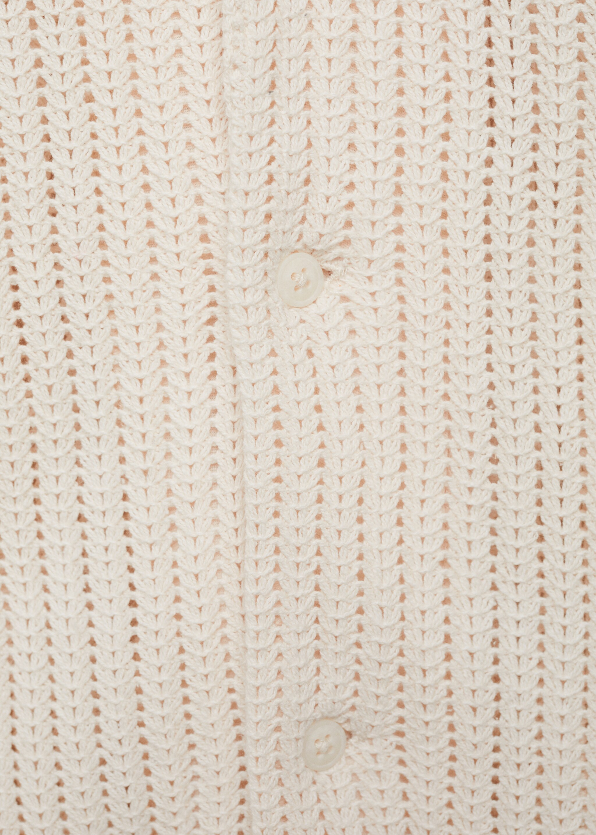 Camisa algodón calado regular - Detalle del artículo 0