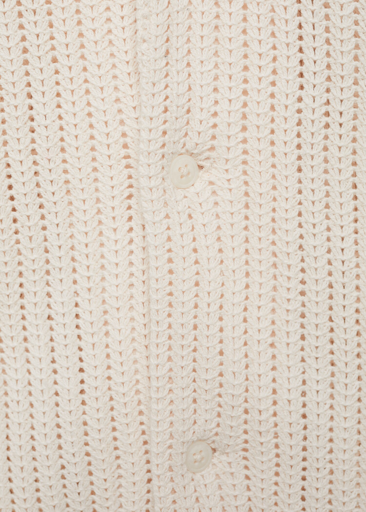 Camisa algodón calado regular - Detalle del artículo 0