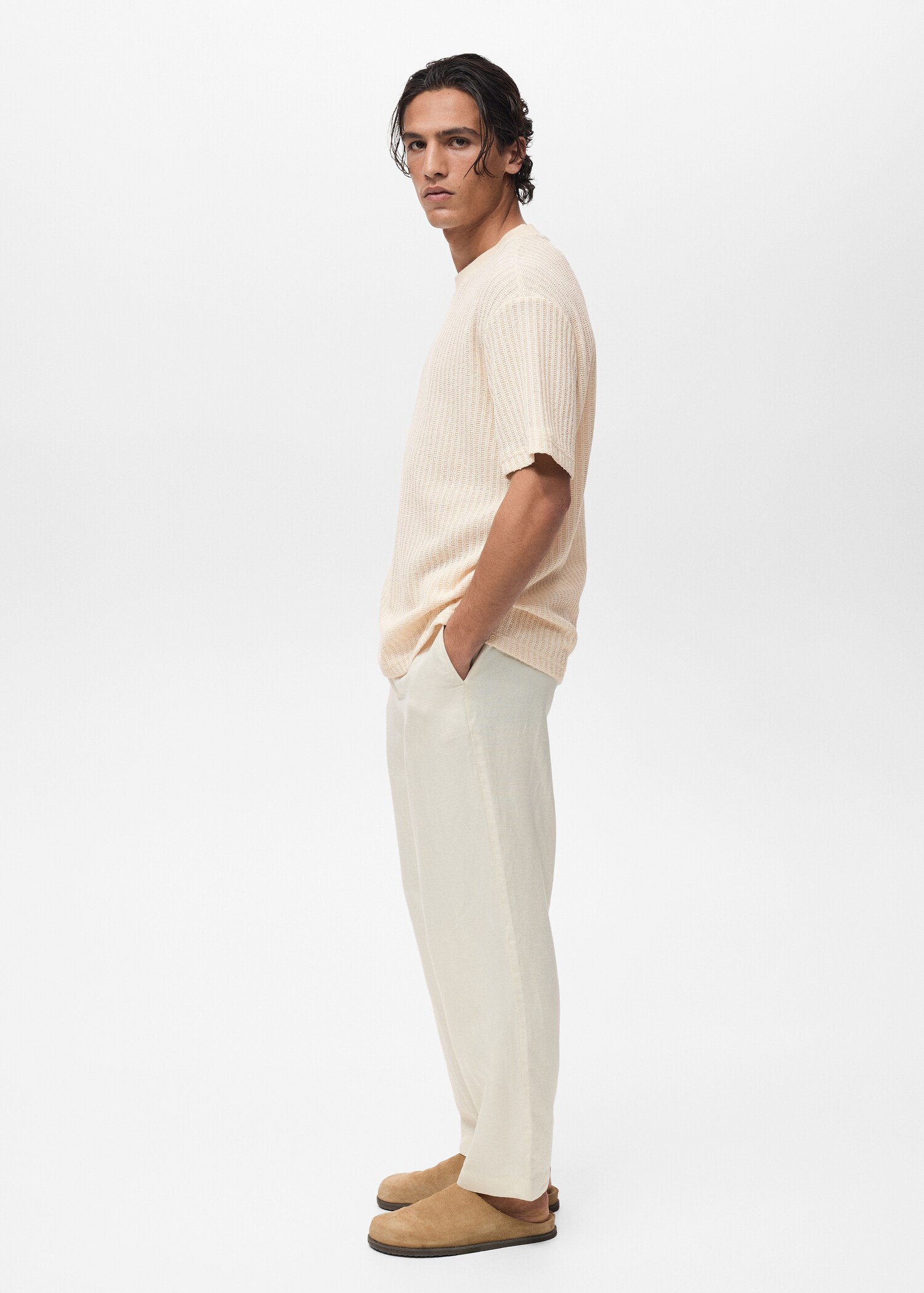 Striped jersey T-shirt - Details of the article 2