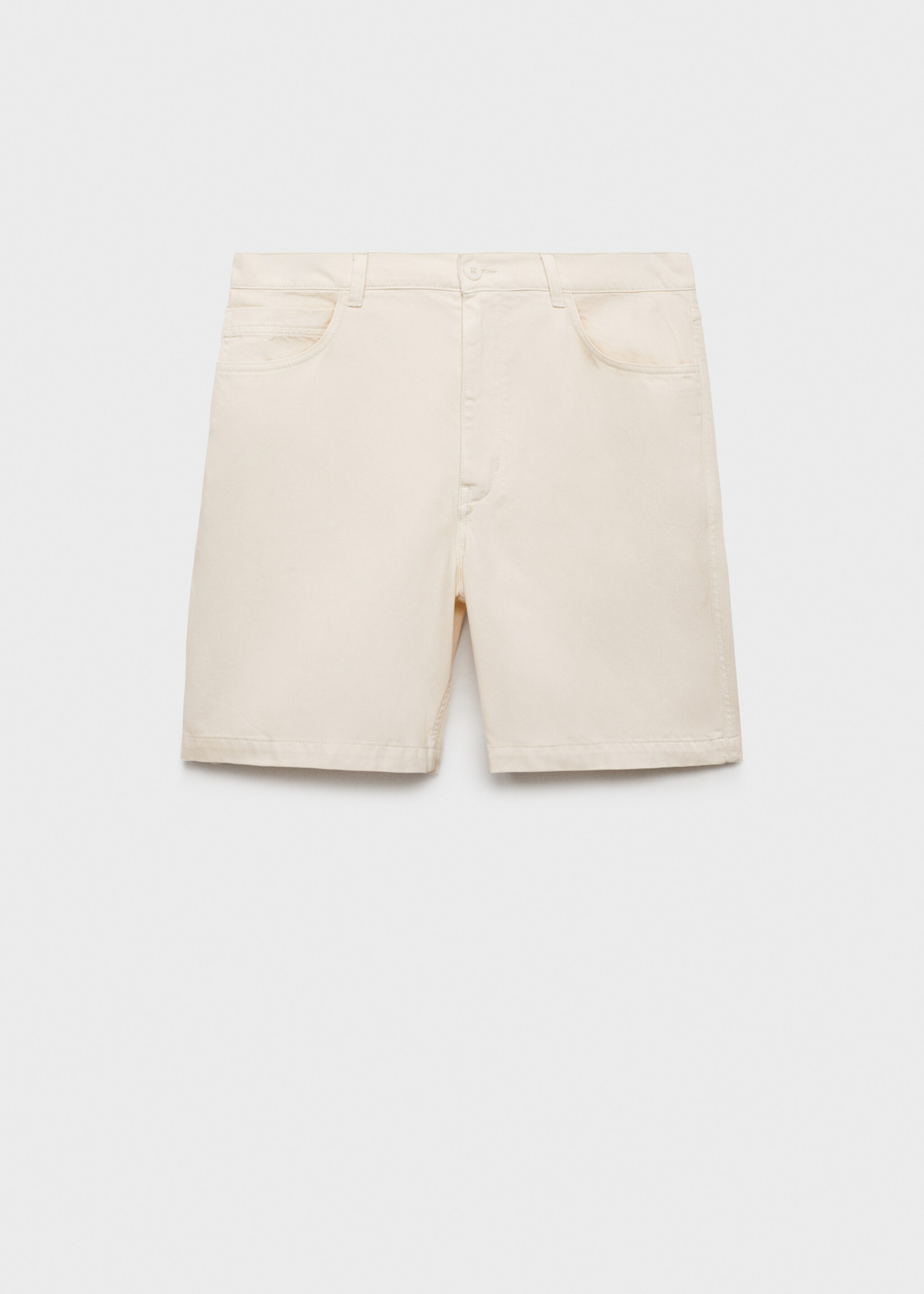 Cotton lyocell bermuda shorts - Article without model