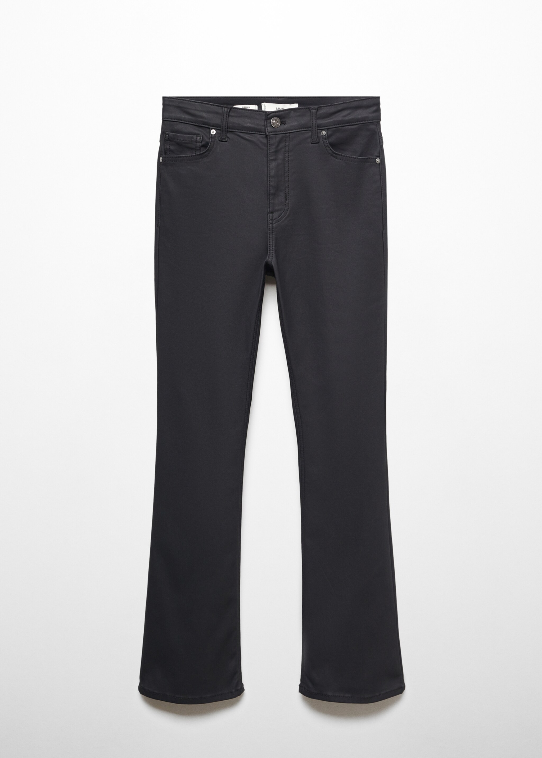 Sienna waxed flared cropped jeans - Article without model