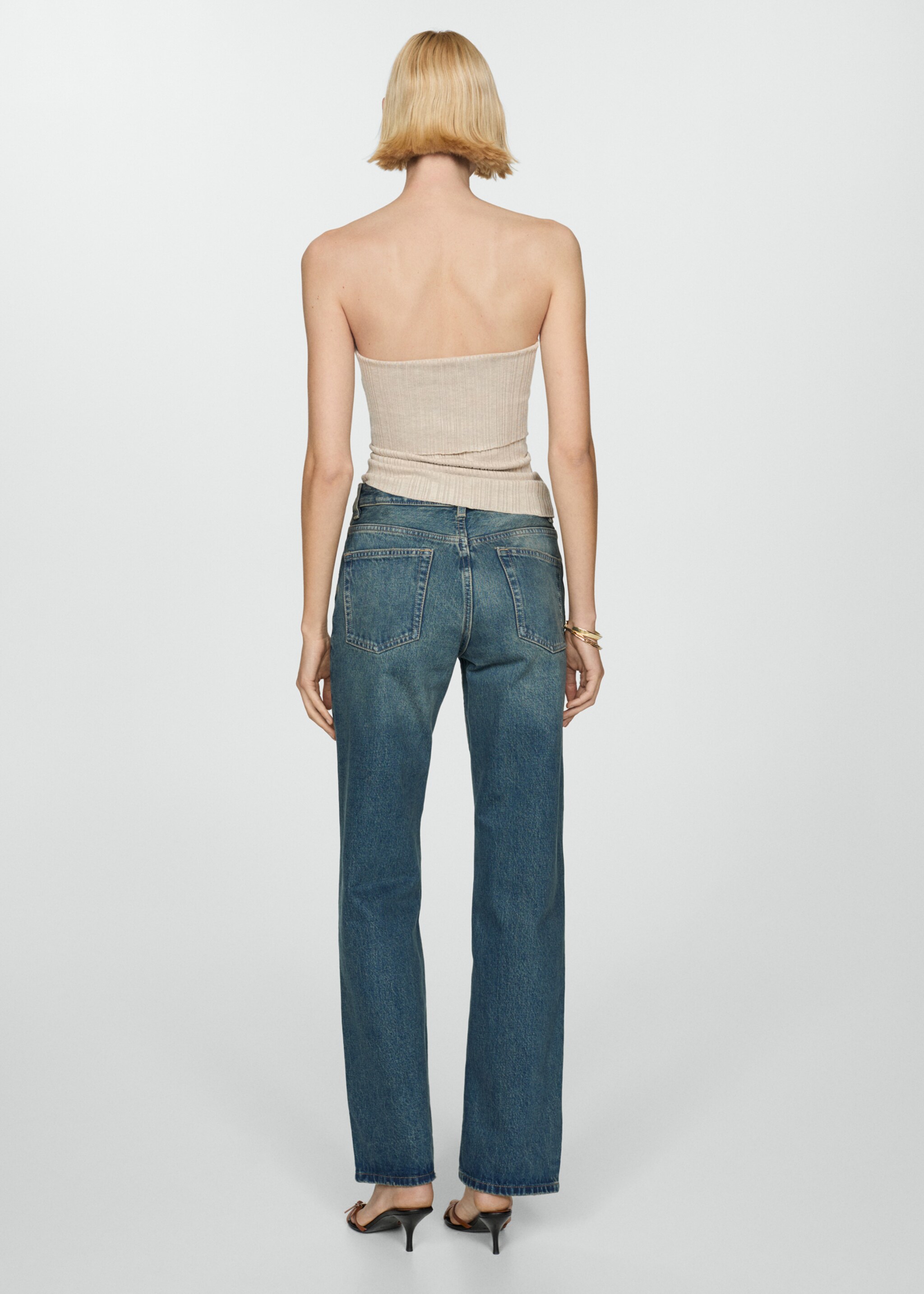 Top bustier maille - Verso de l’article