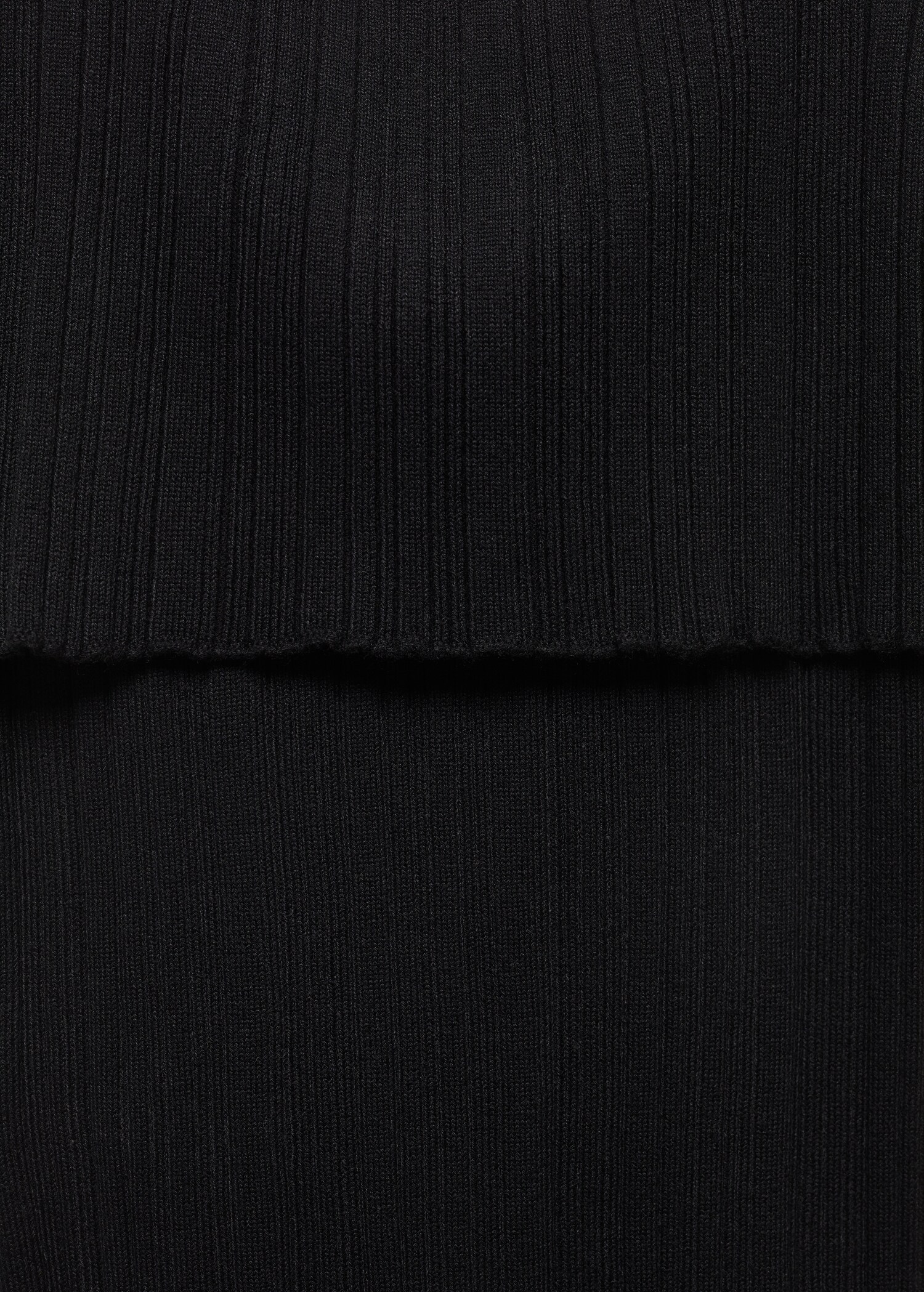 Strapless knitted top - Details of the article 8