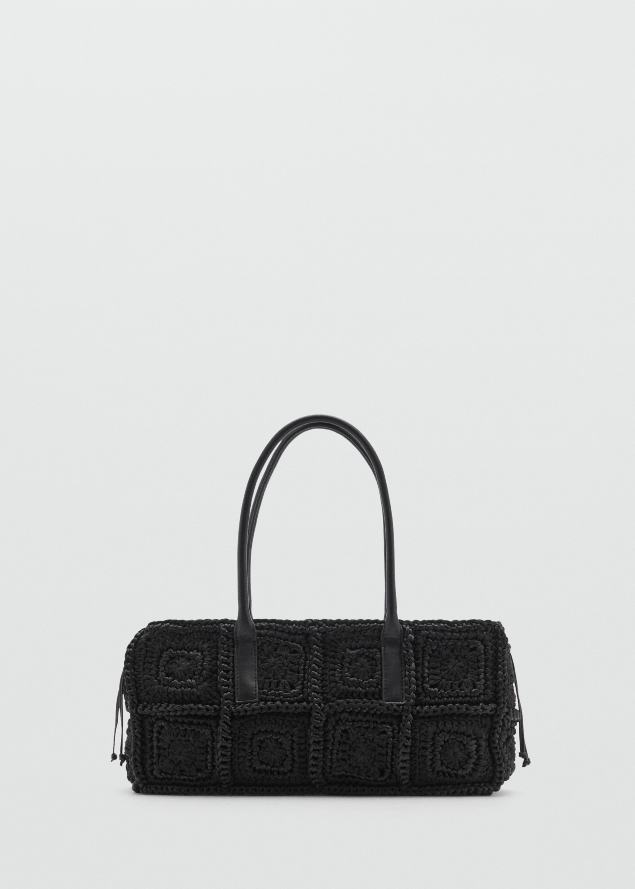 Crochet shoulder bag - Article without model