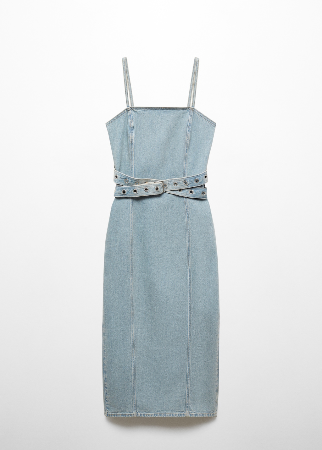 ★送料・関税込★I AM MARI★Windia Denim Belt Dress★ Denim dress with belt - Women | MANGO Canada