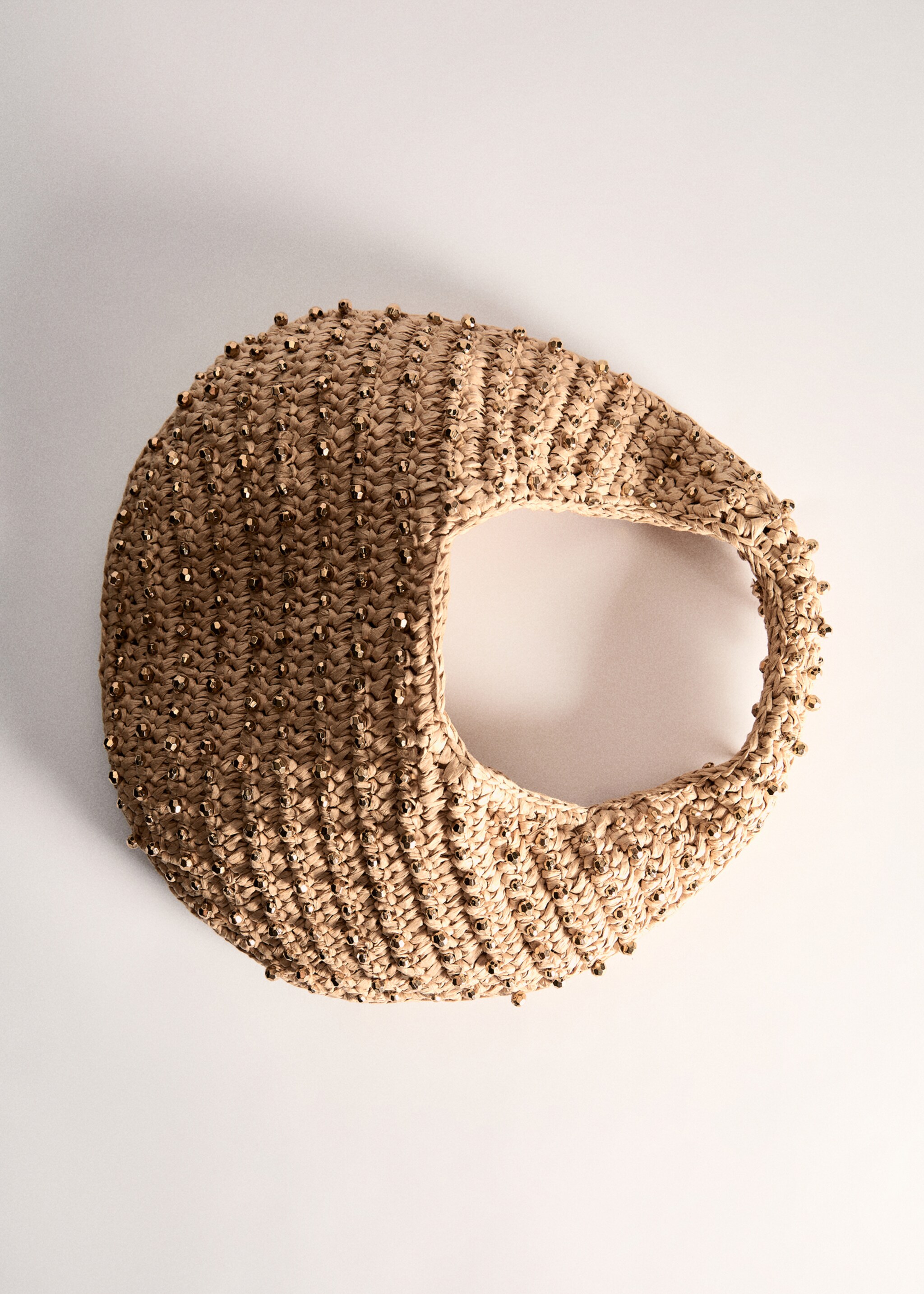 Natural fibre bag with beads - Details of the article 5