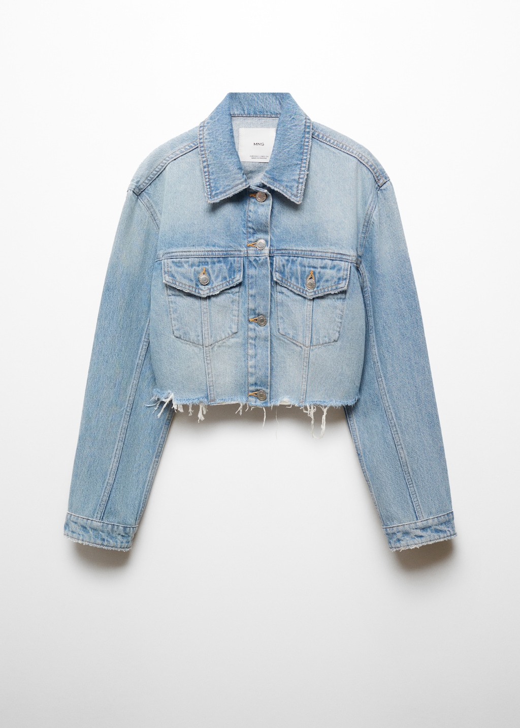 Confect cotton hemp denim jacket