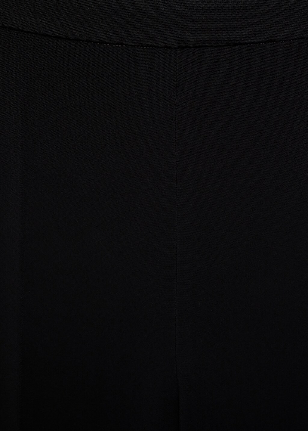 High-waist flared pants