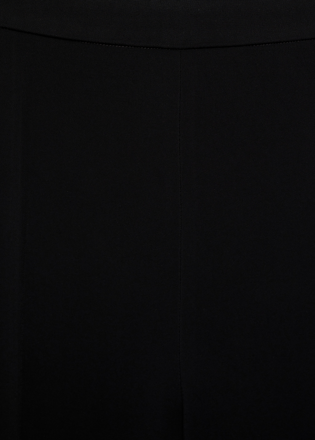 High-waist flared pants