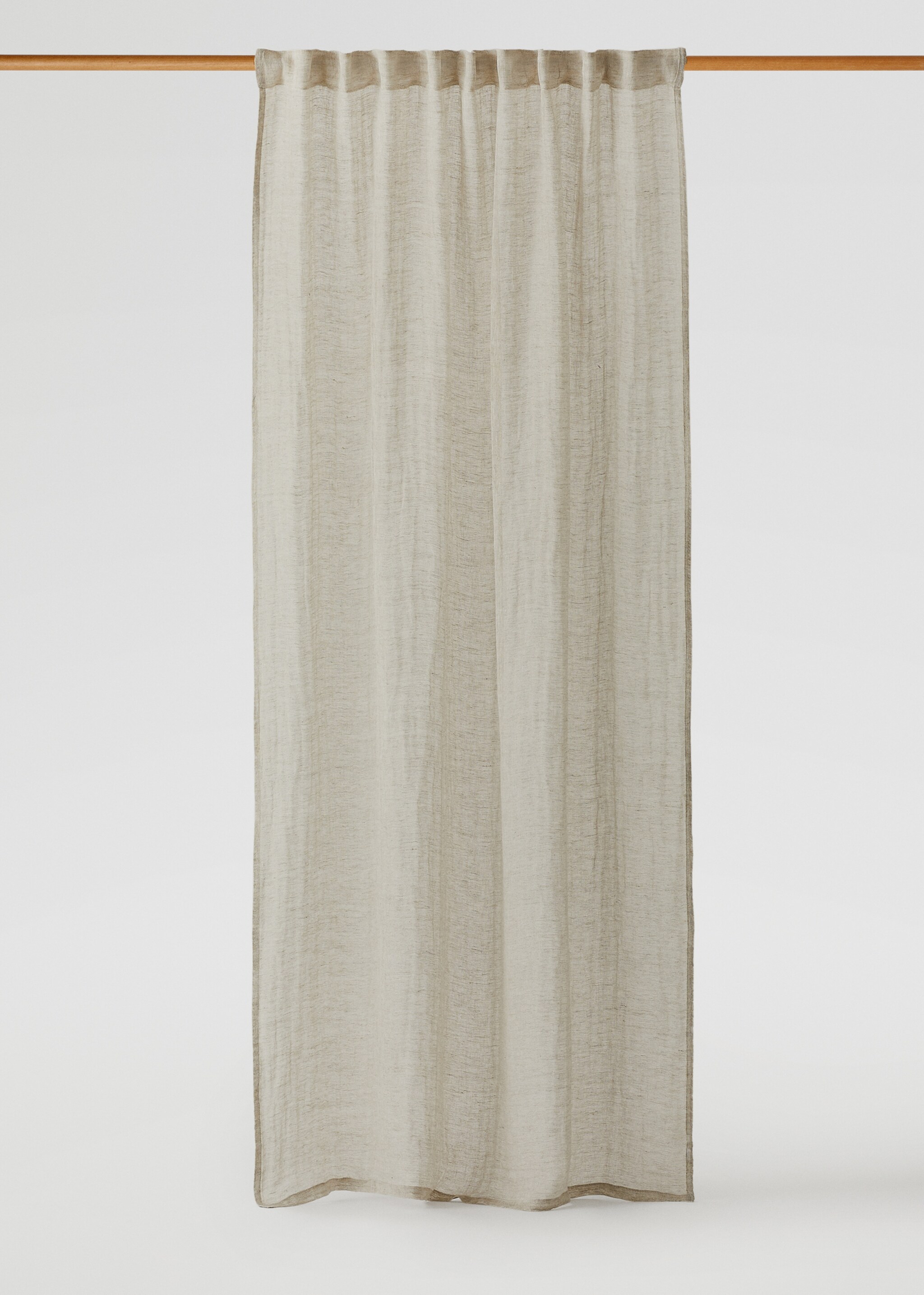 Cortina de 100% linho 145 x 260 cm - Artigo sem modelo