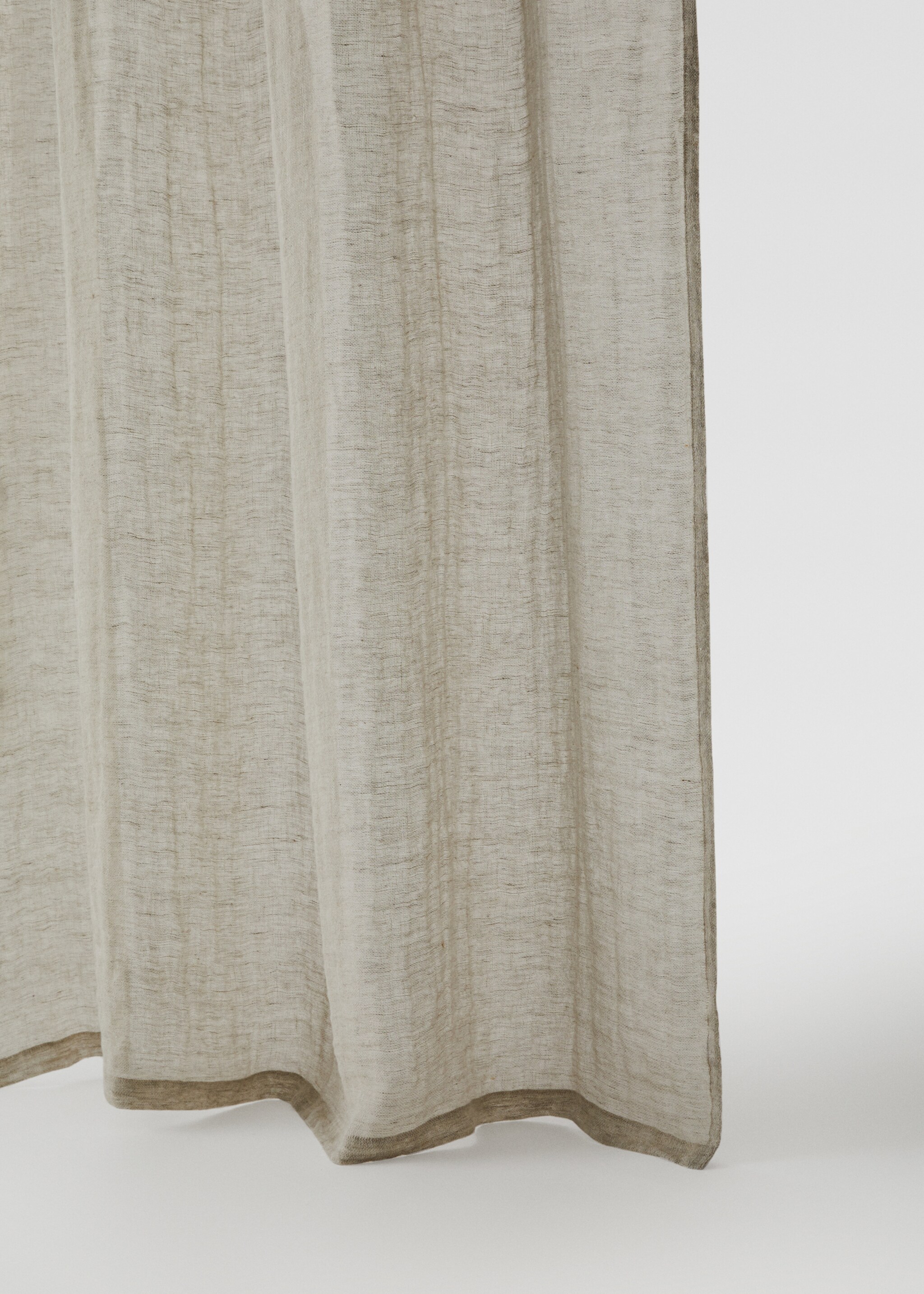 Cortina de 100% linho 145 x 260 cm - Pormenor do artigo 2