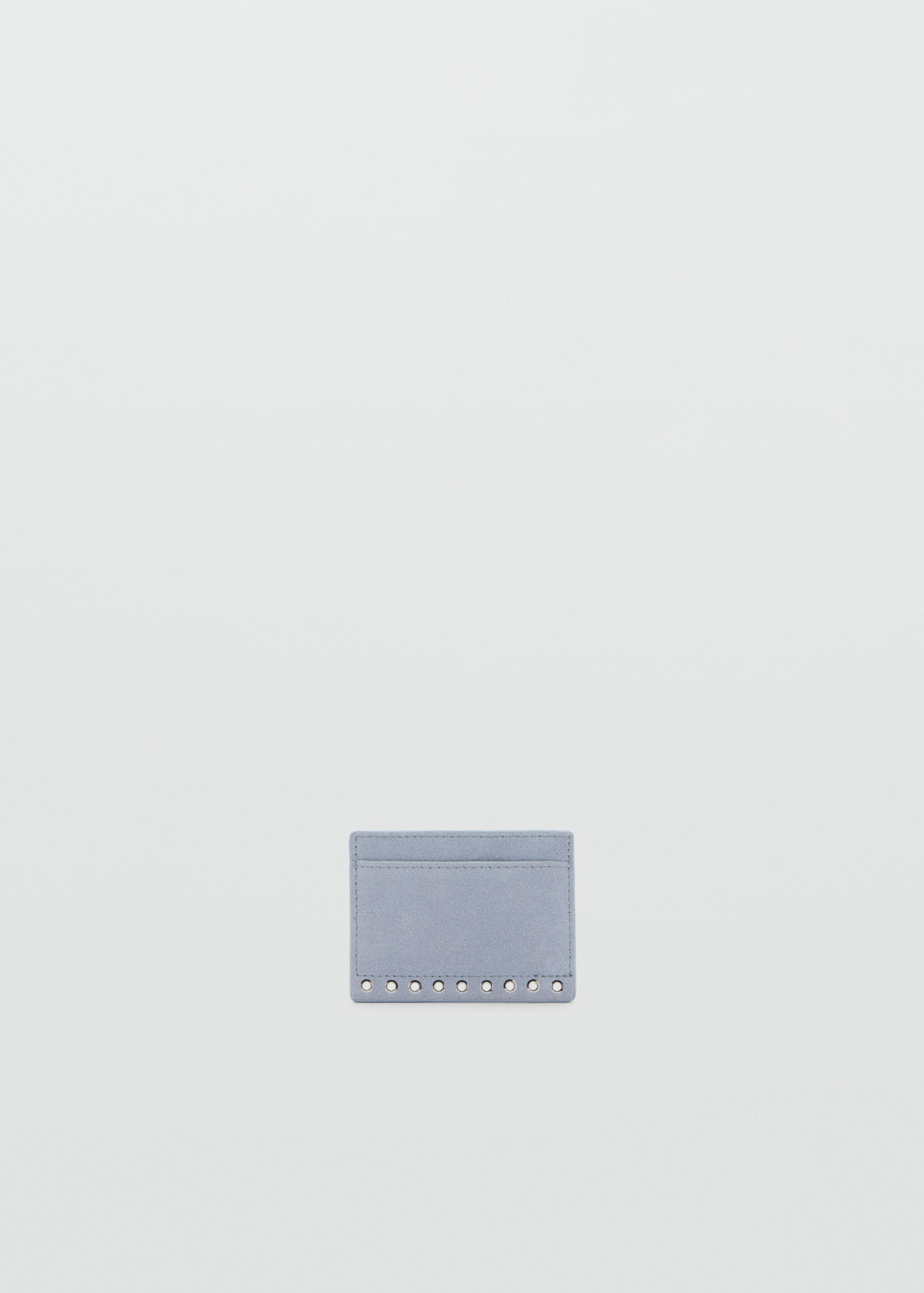 Suede die-cut card holder - Article without model