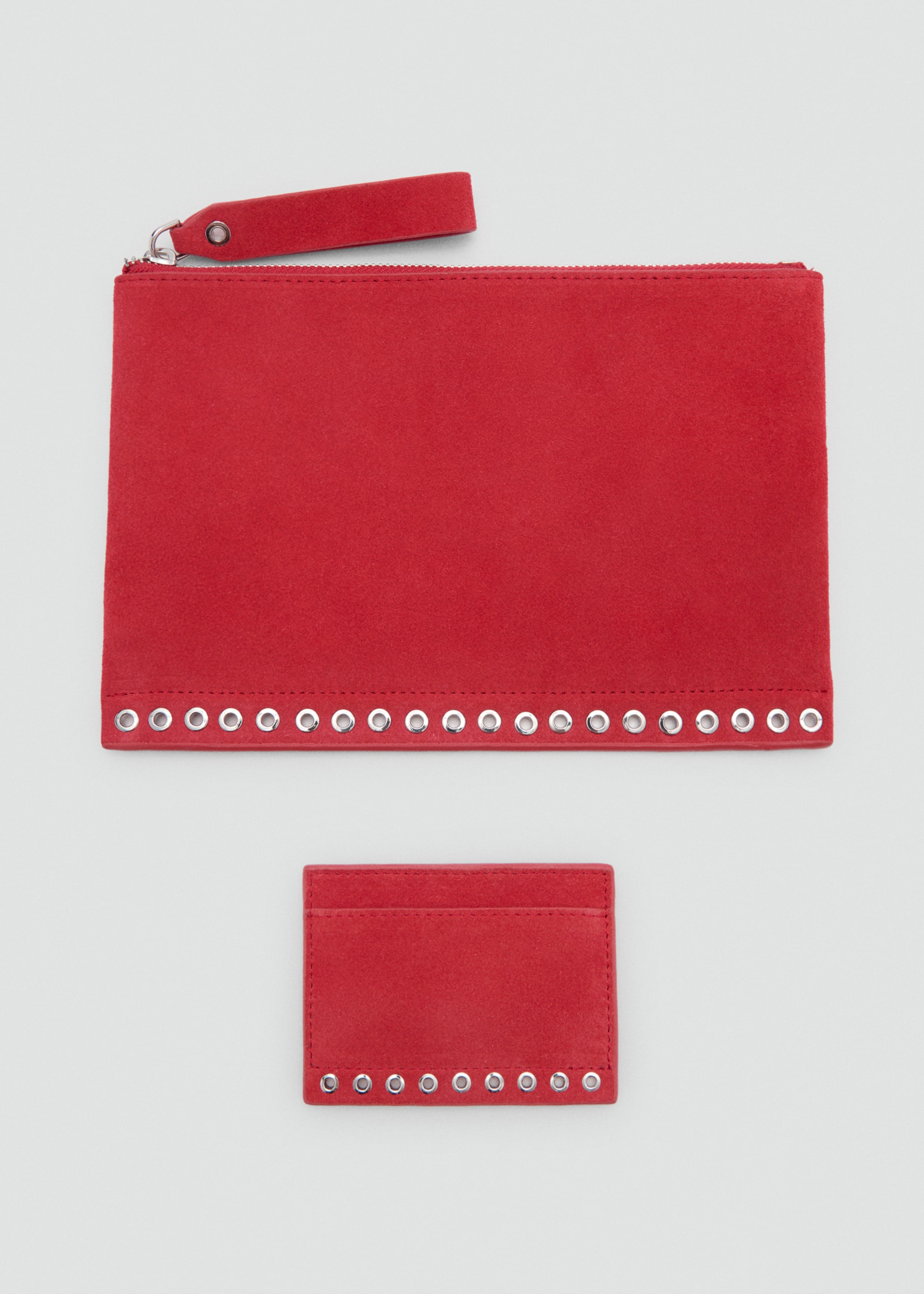Suede die-cut card holder - Details of the article 2