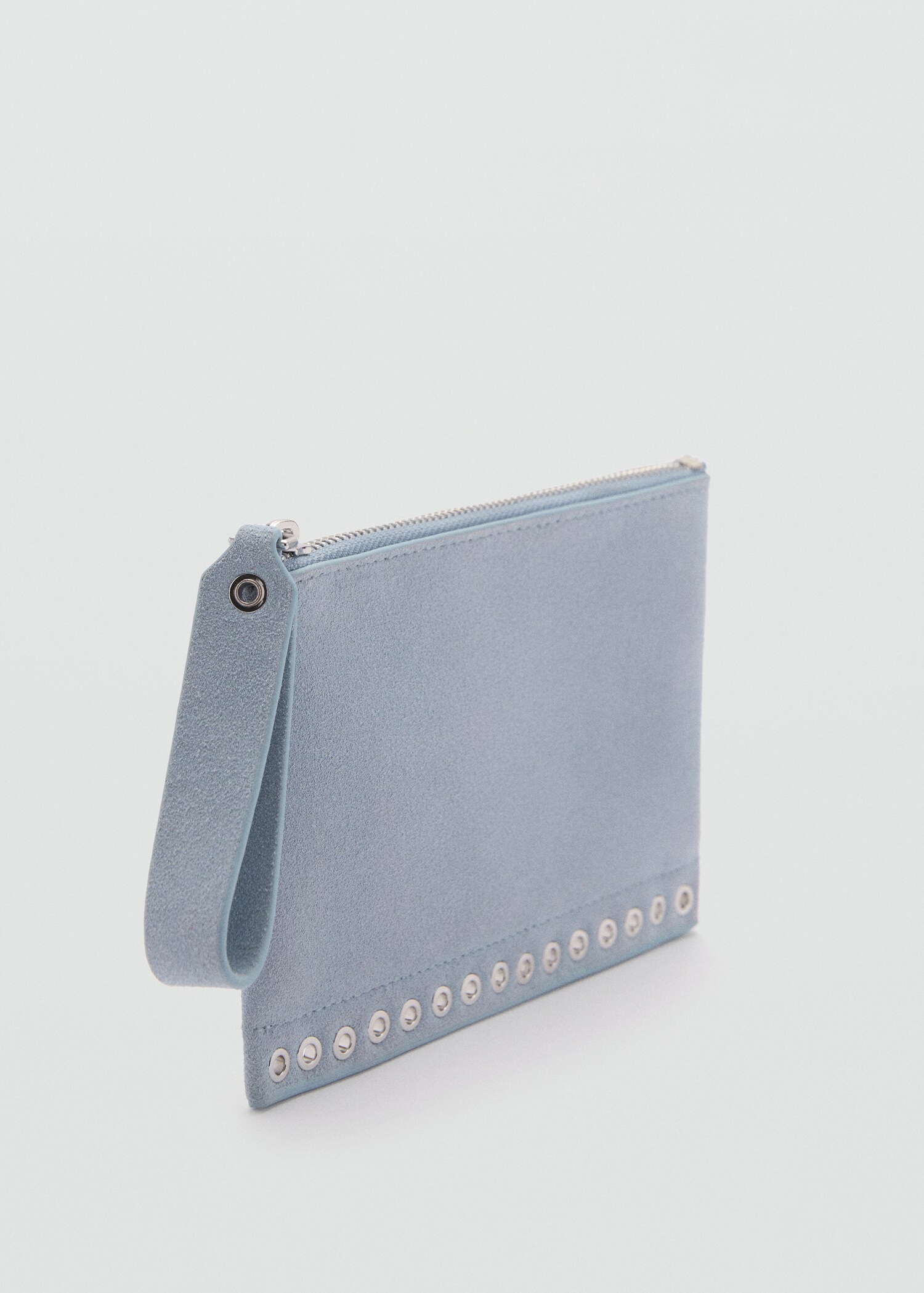 Suede die-cut laptop case - Medium plane