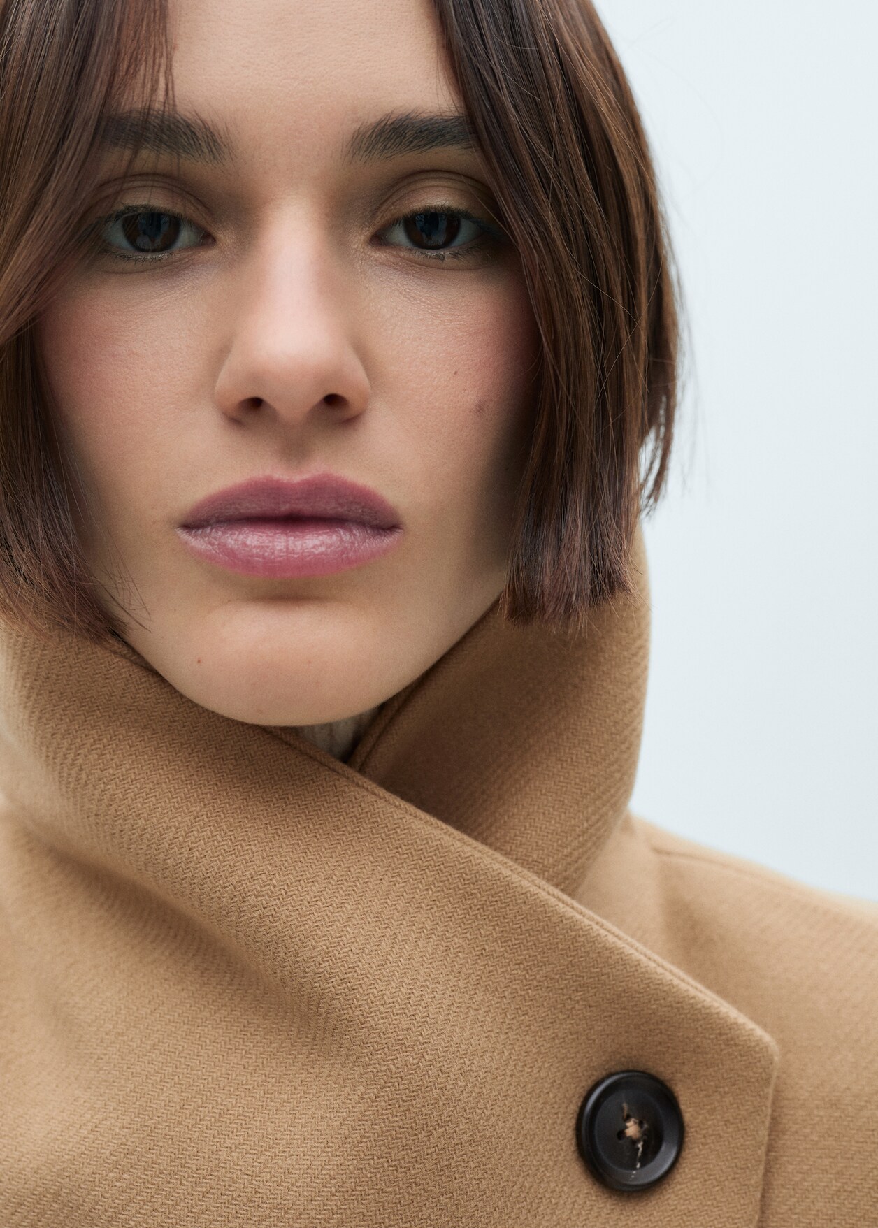 Manteco wool coat with belt - Women | MANGO USA