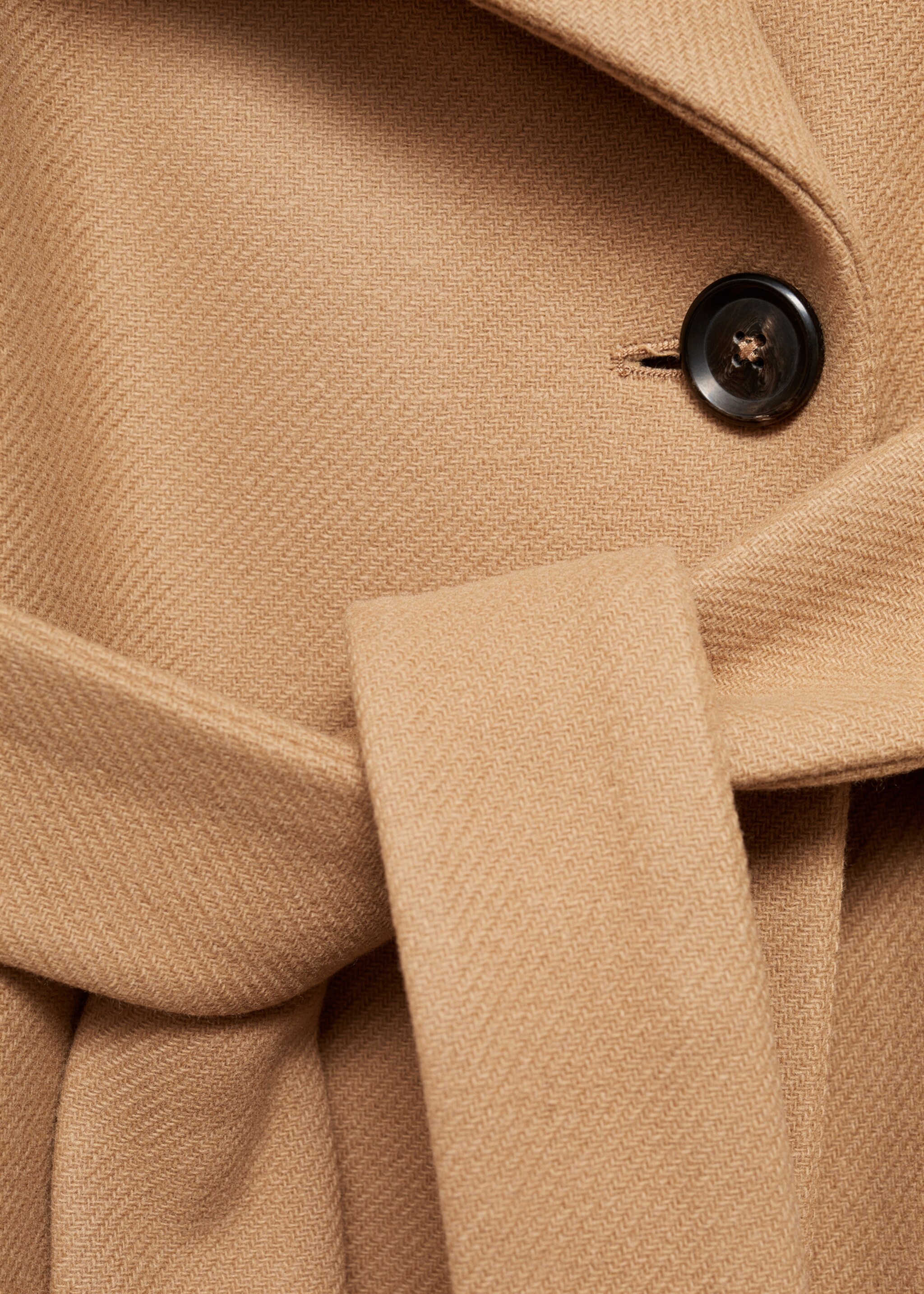 Cappotto lana Manteco cintura - Dettaglio dell'articolo 8