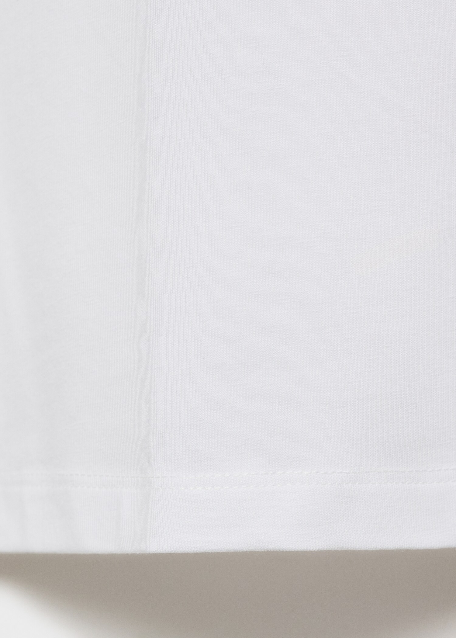 Stretch cotton T-shirt - Details of the article 0