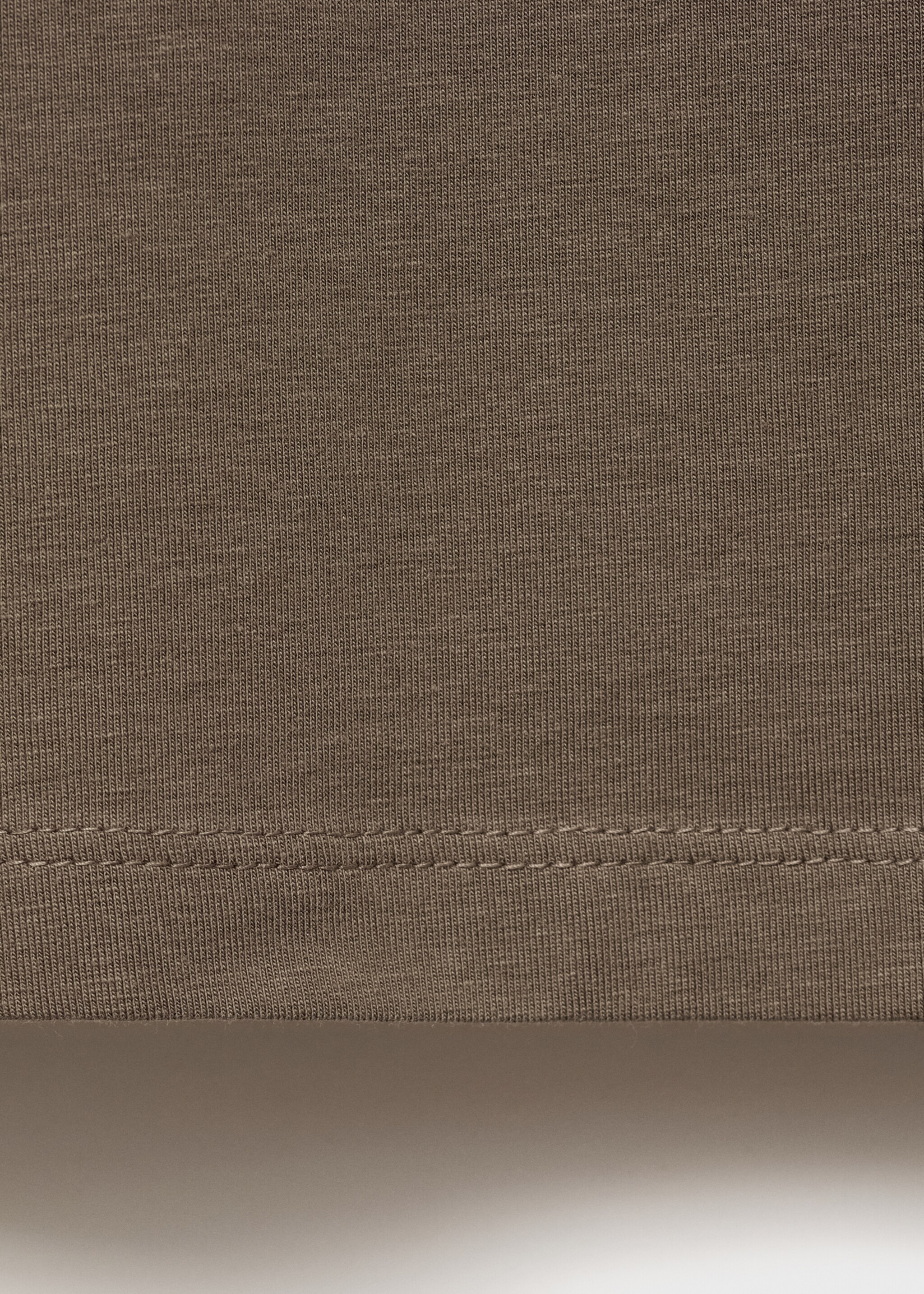 Stretch cotton T-shirt - Details of the article 0