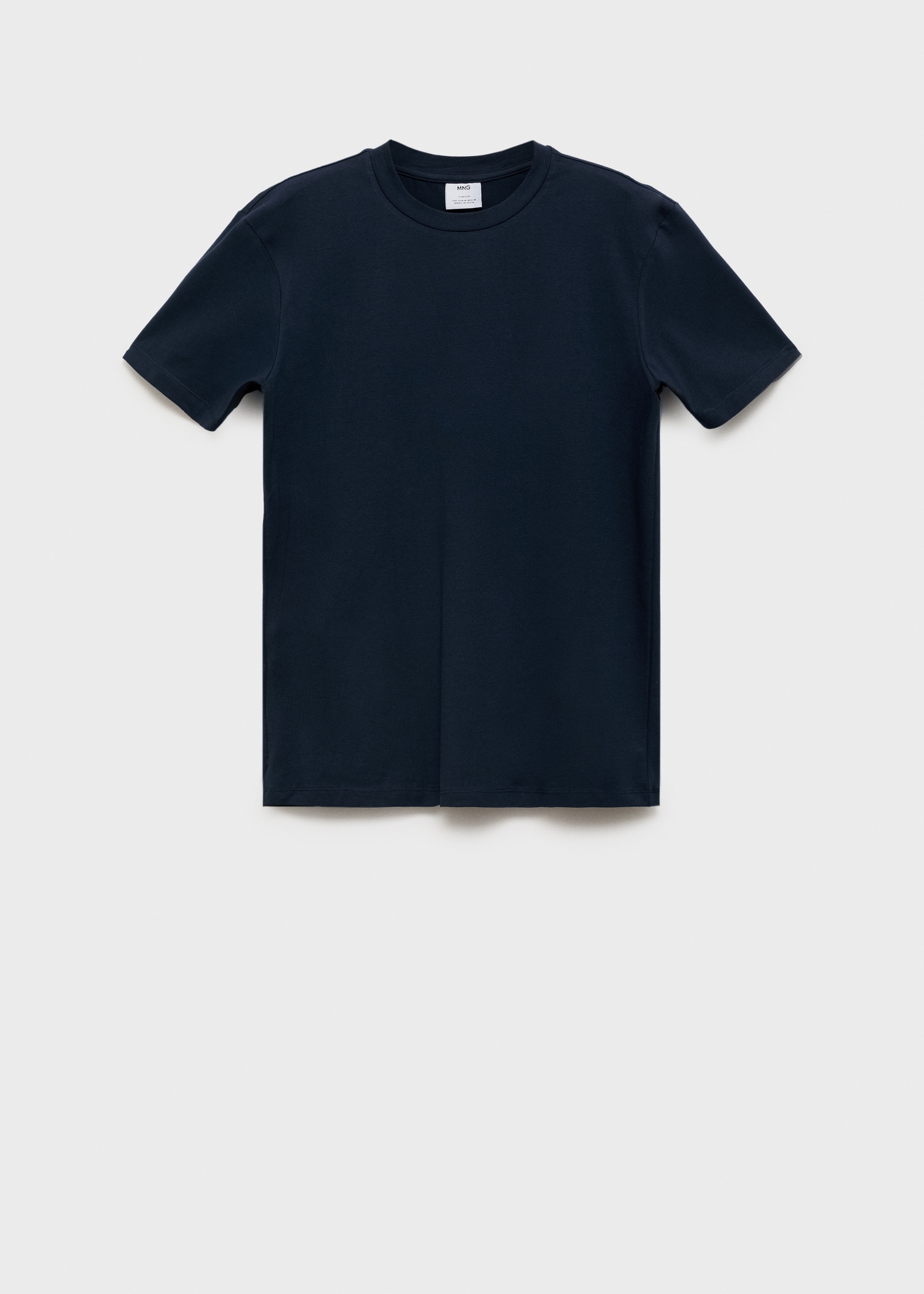 Stretch cotton T-shirt - Article without model
