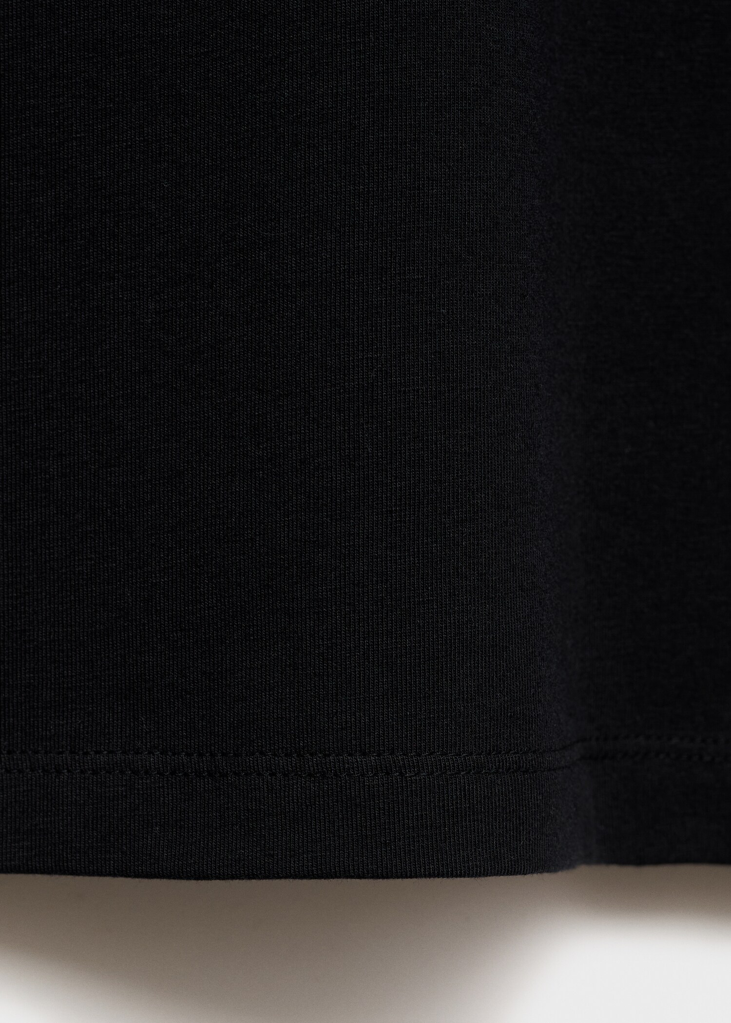 Stretch cotton T-shirt - Details of the article 0