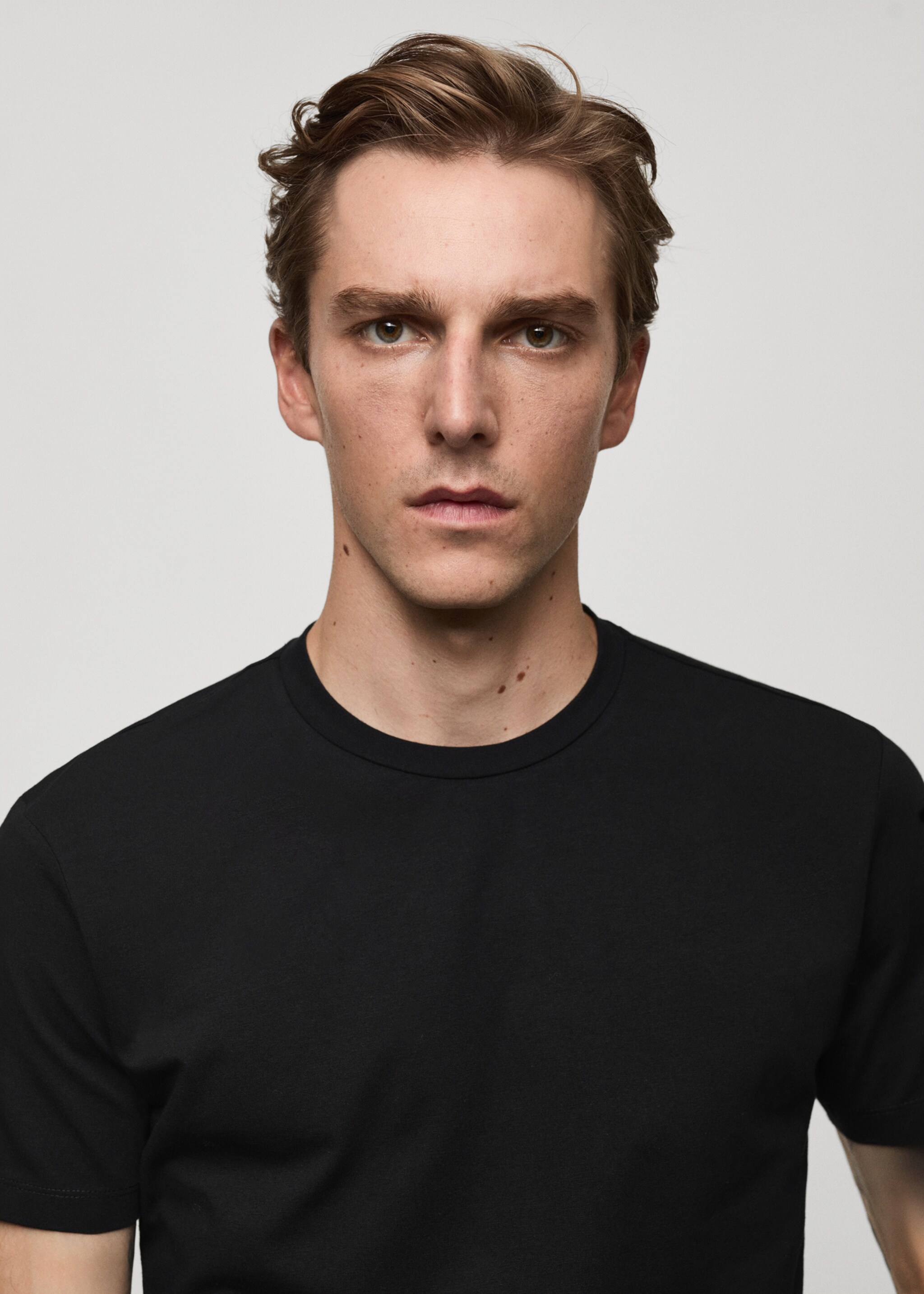 Stretch katoenen T-shirt - Detail van het artikel 1