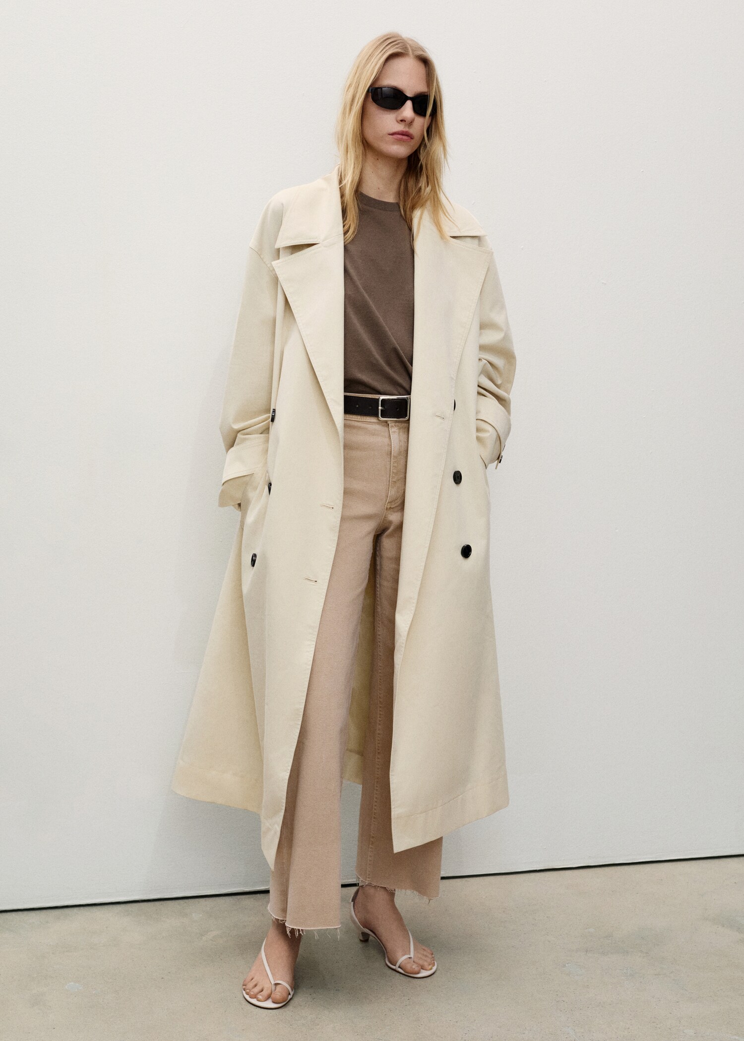 Culotte-Jeans mit hohem Bund Catherin - Allgemeine Ansicht