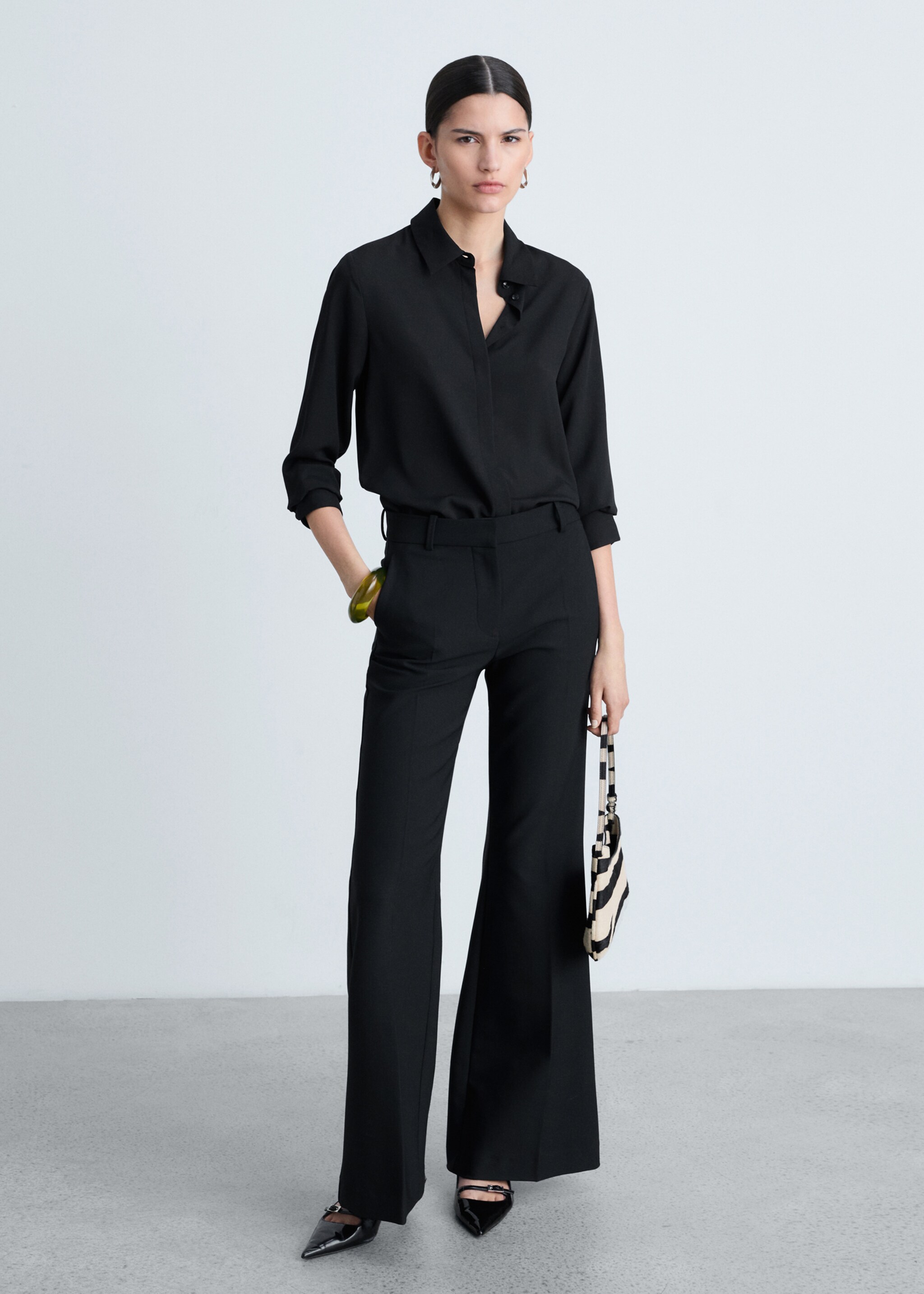 Fluid long-sleeved shirt - General plane
