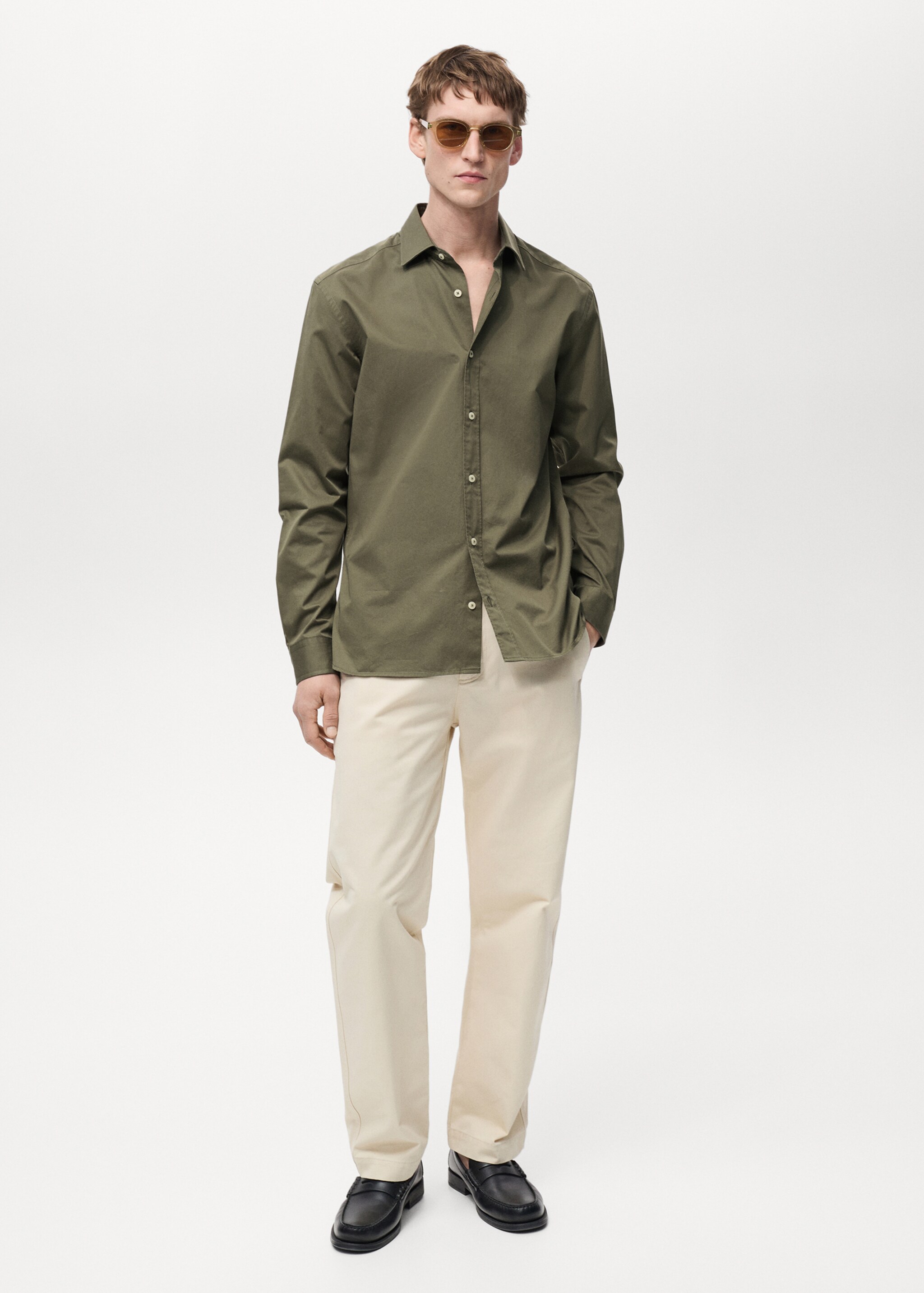 Camisa 100% algodón regular fit - Plano general