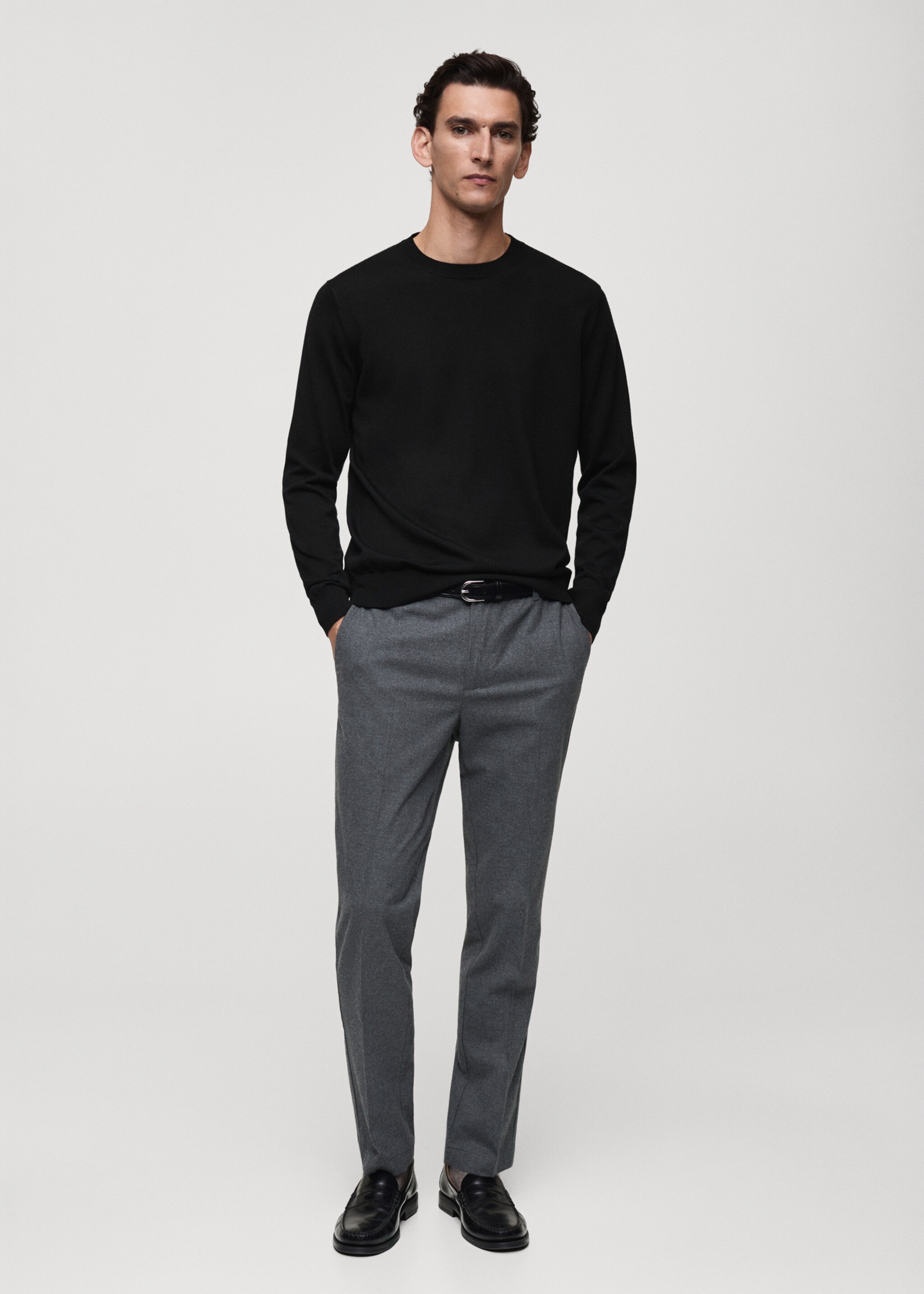 Pullover aus 100 % Merinowolle - Allgemeine Ansicht