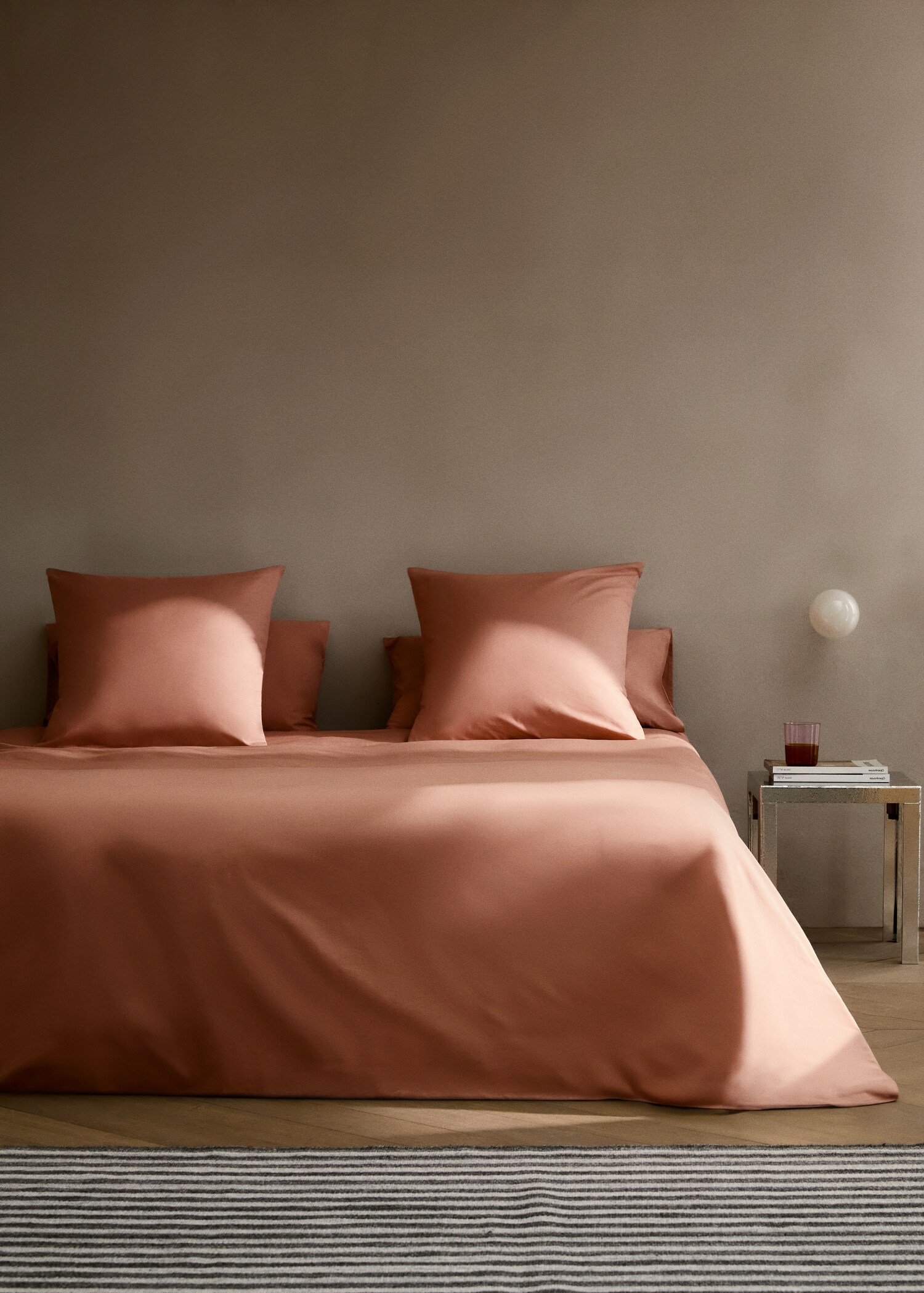 Bettbezug aus Baumwoll-Perkal für 90 cm Bett - Allgemeine Ansicht