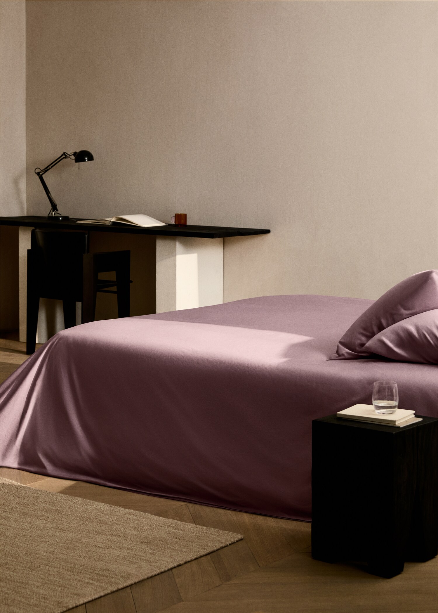 Housse de couette coton percale lit 135/140 cm - Plan général