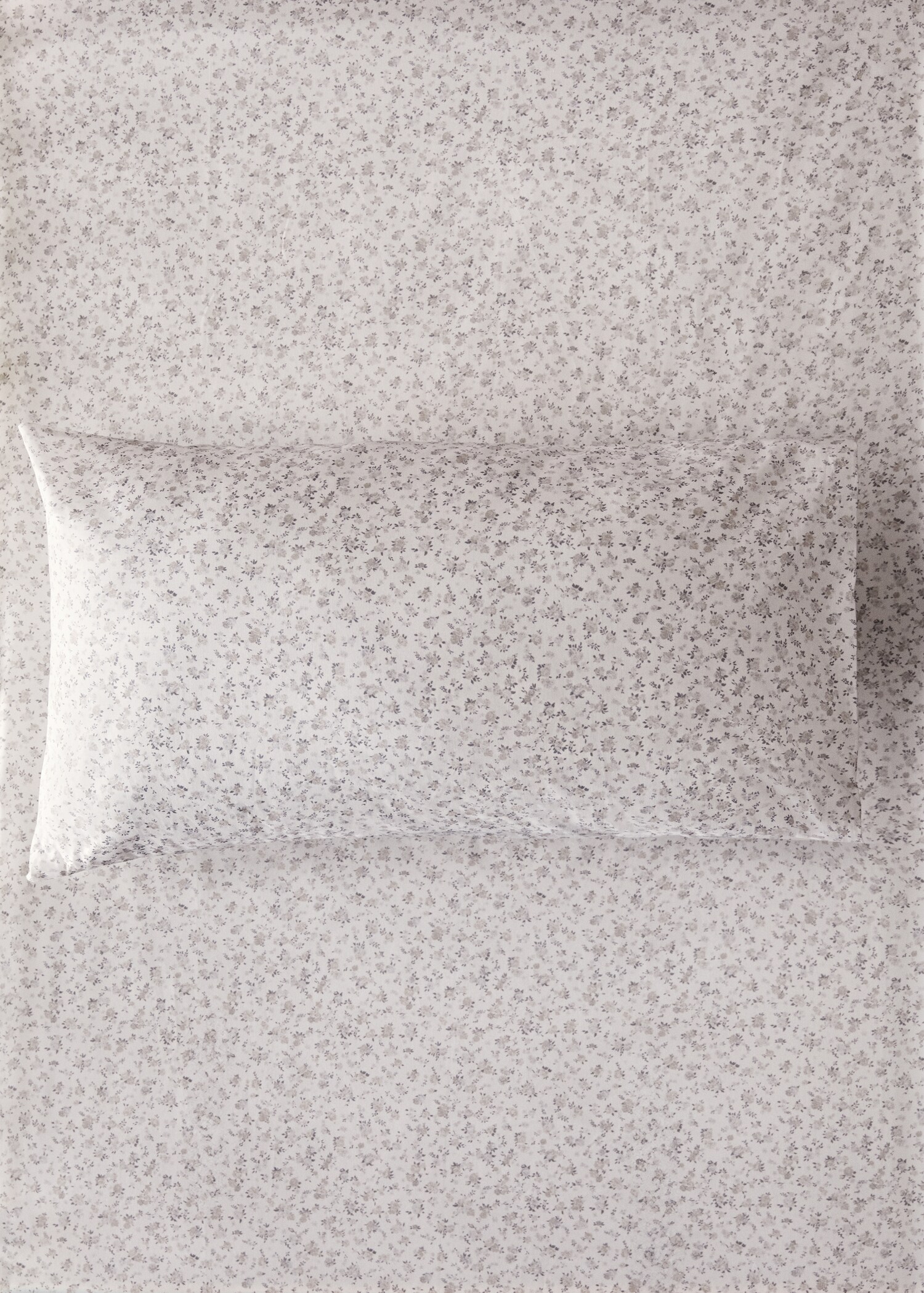 Cotton percale printed children's pillowcase 30x50 cm - General plane