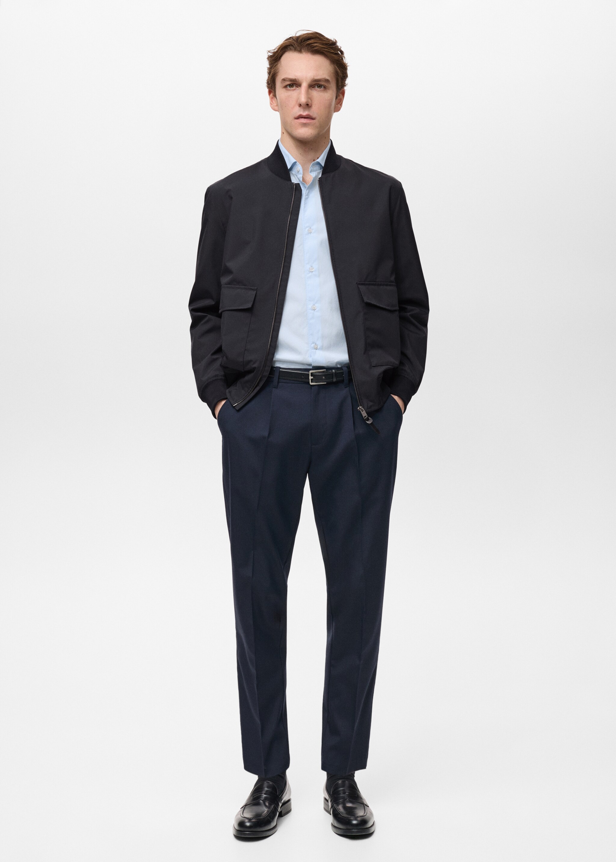 100% cotton striped shirt - General plane