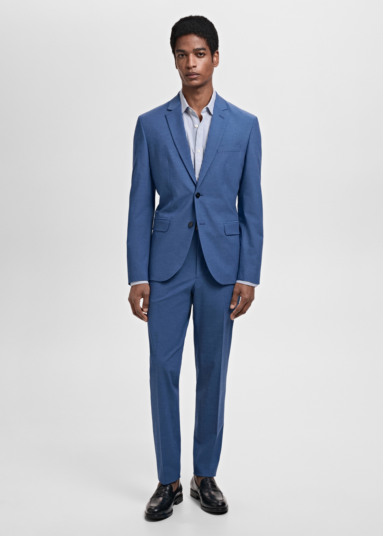 Traje Hombre Mango Outlet Traje Pantalon Chino Camisa Y Americana