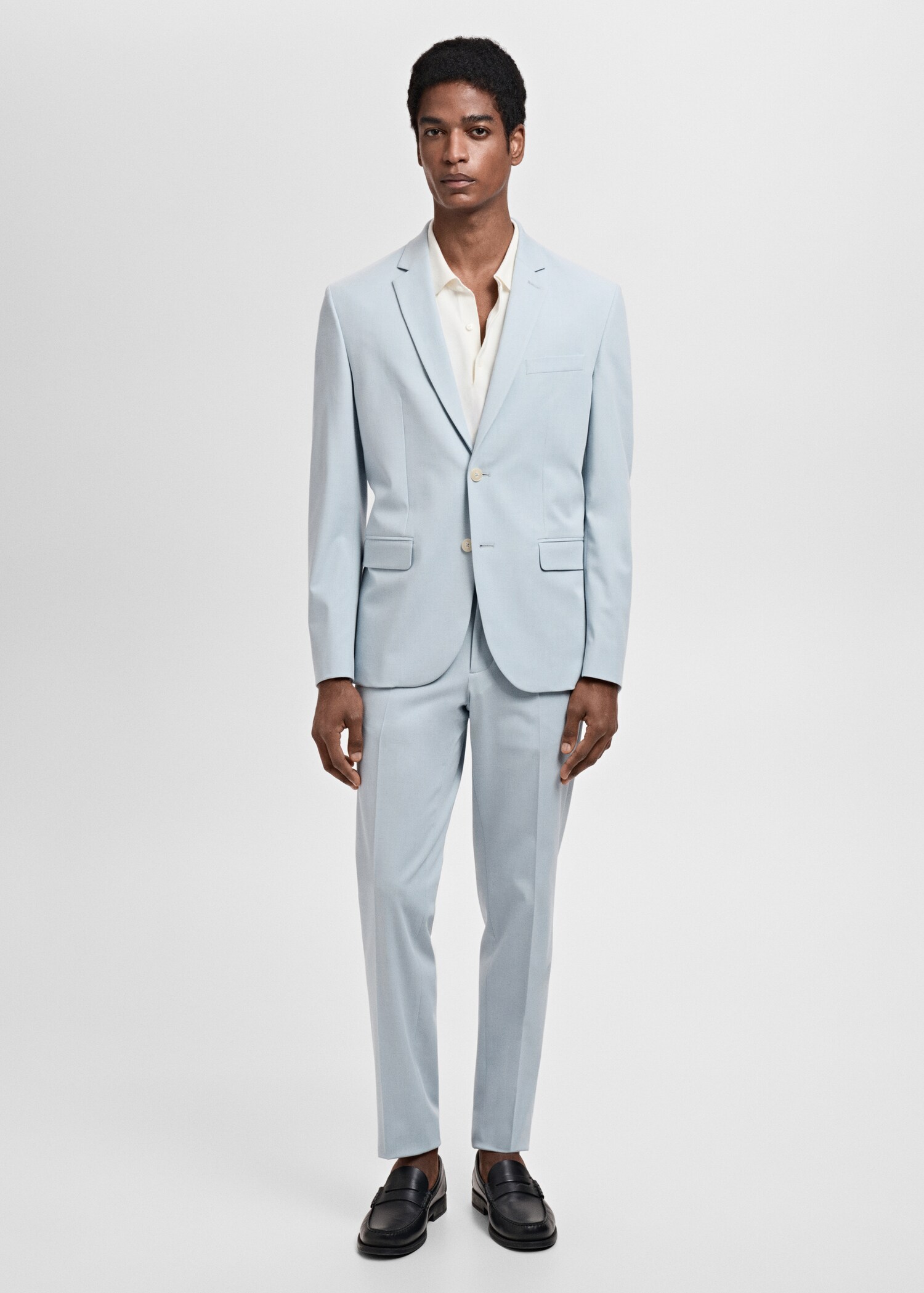 Paris super slim-fit pantalon - Overzichtstekening