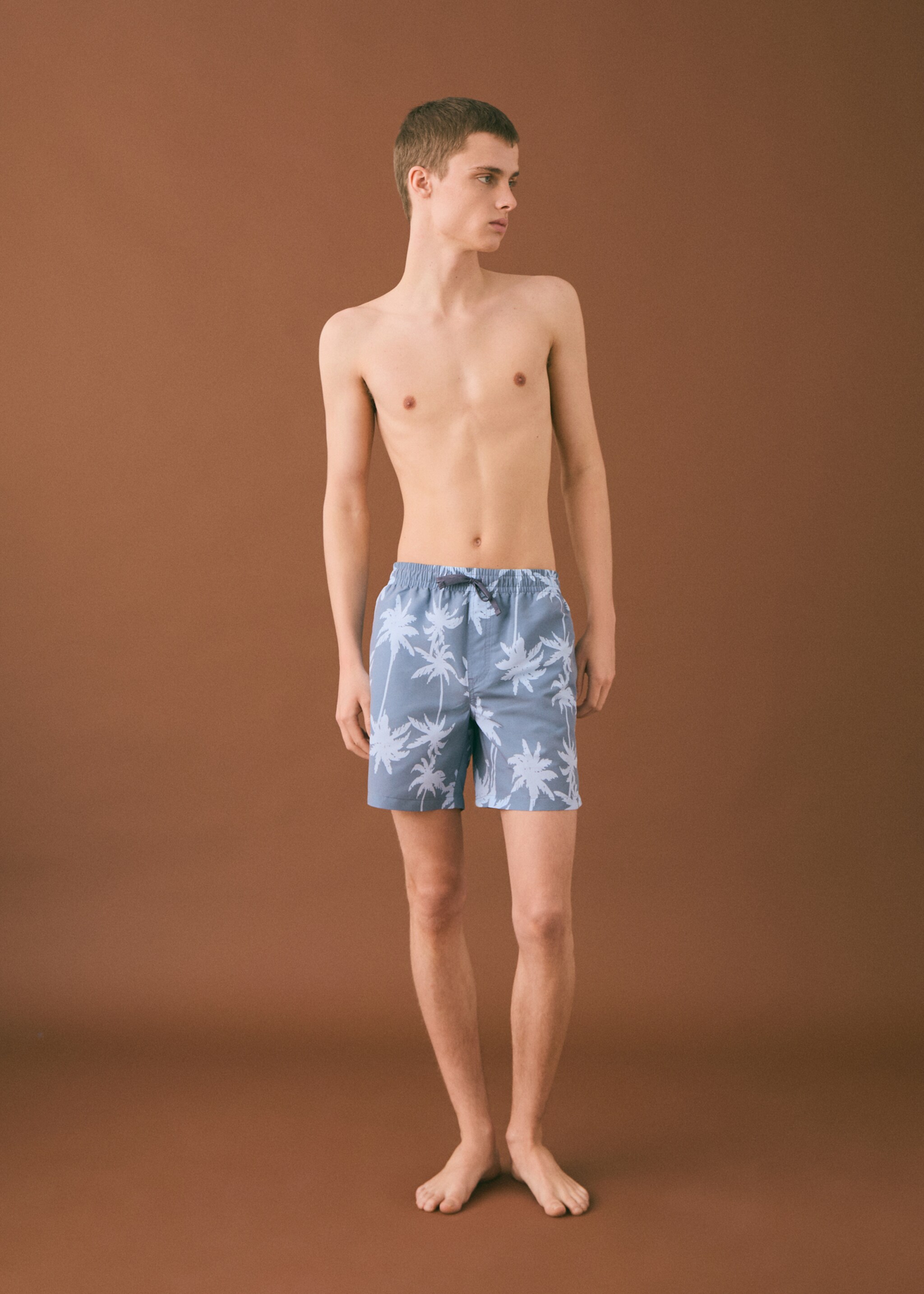 Bañador estampado palmeras - Plano general