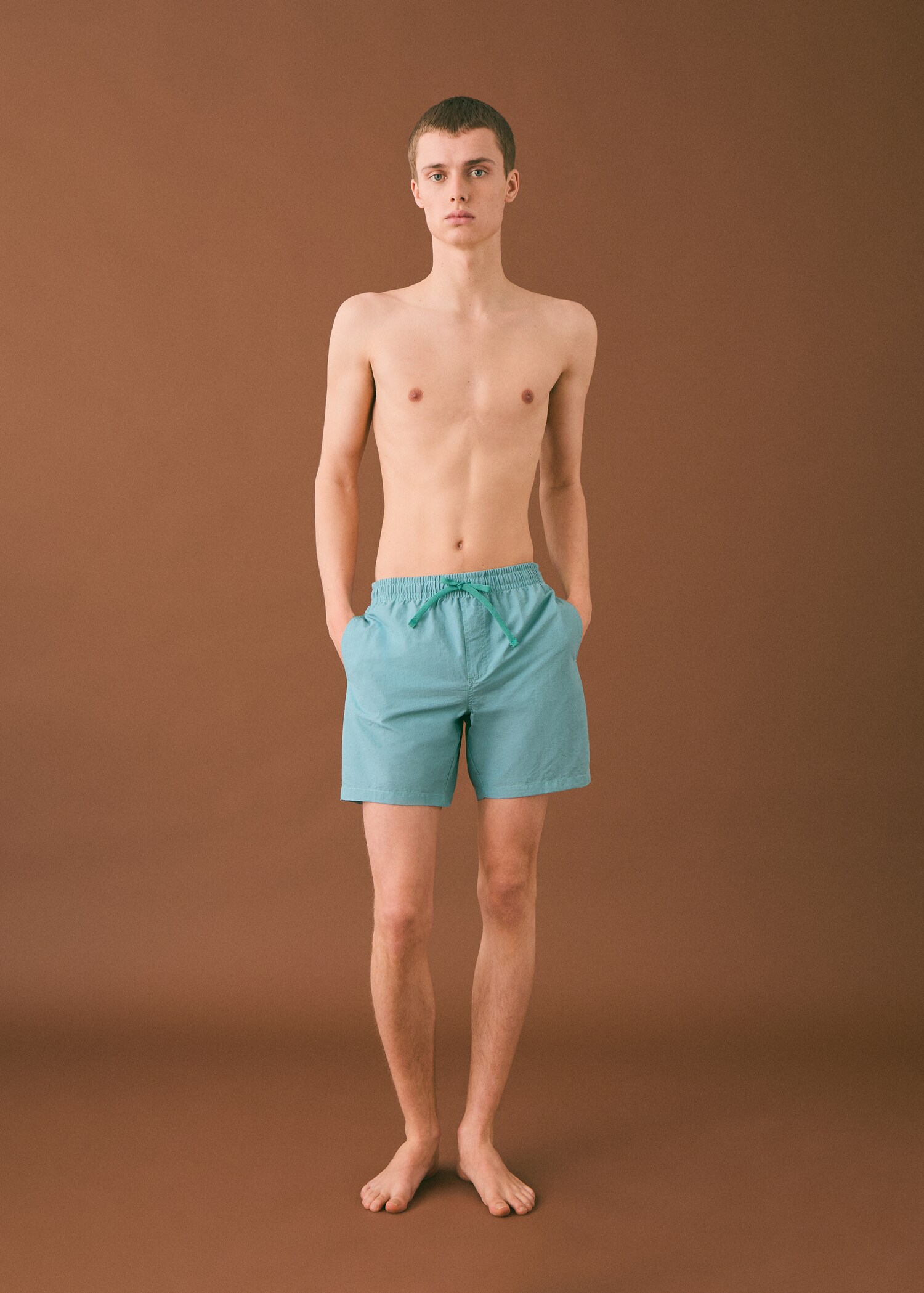 Maillot de bain uni - Plan général