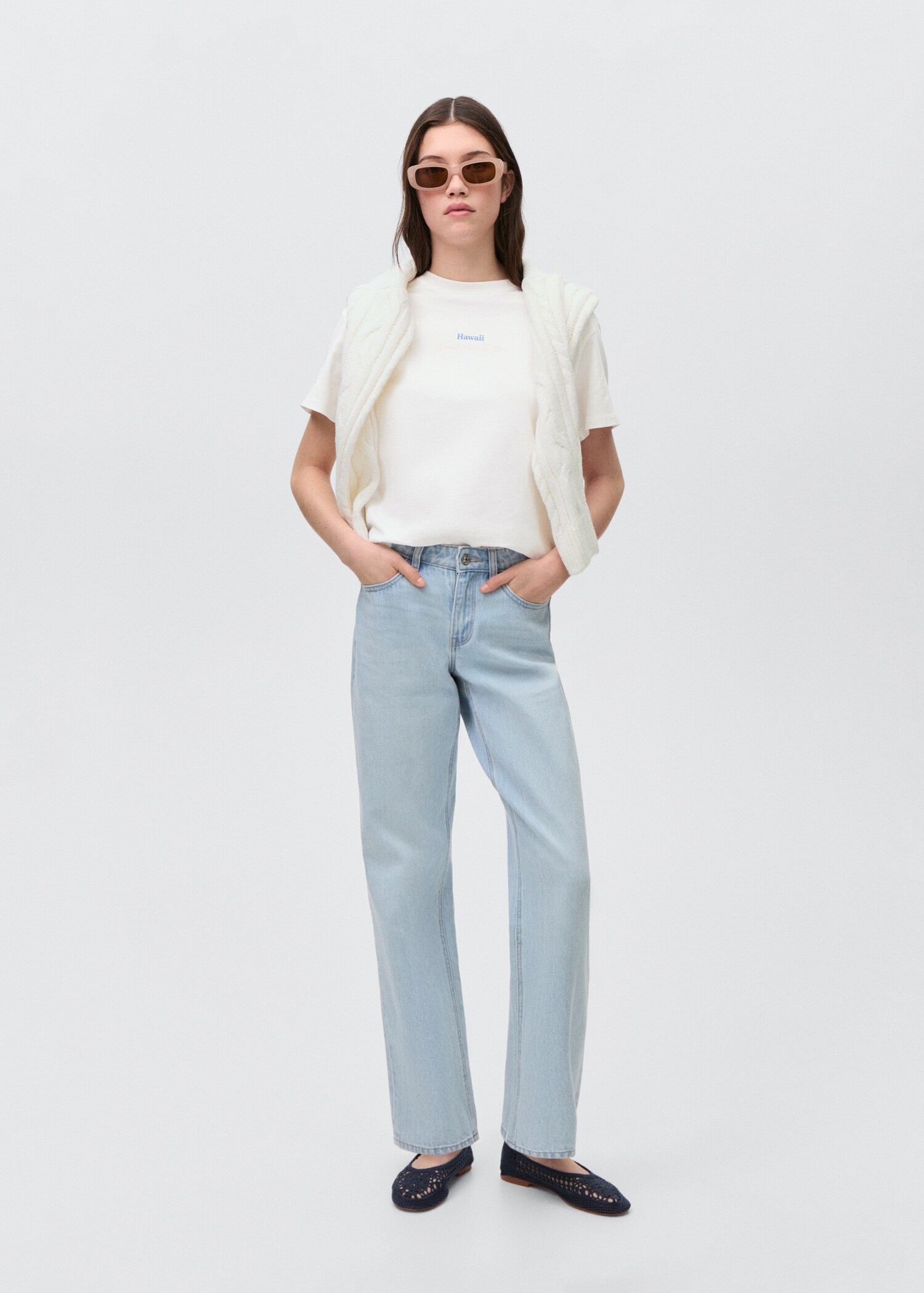 Camiseta dibujo estampado - Plano general