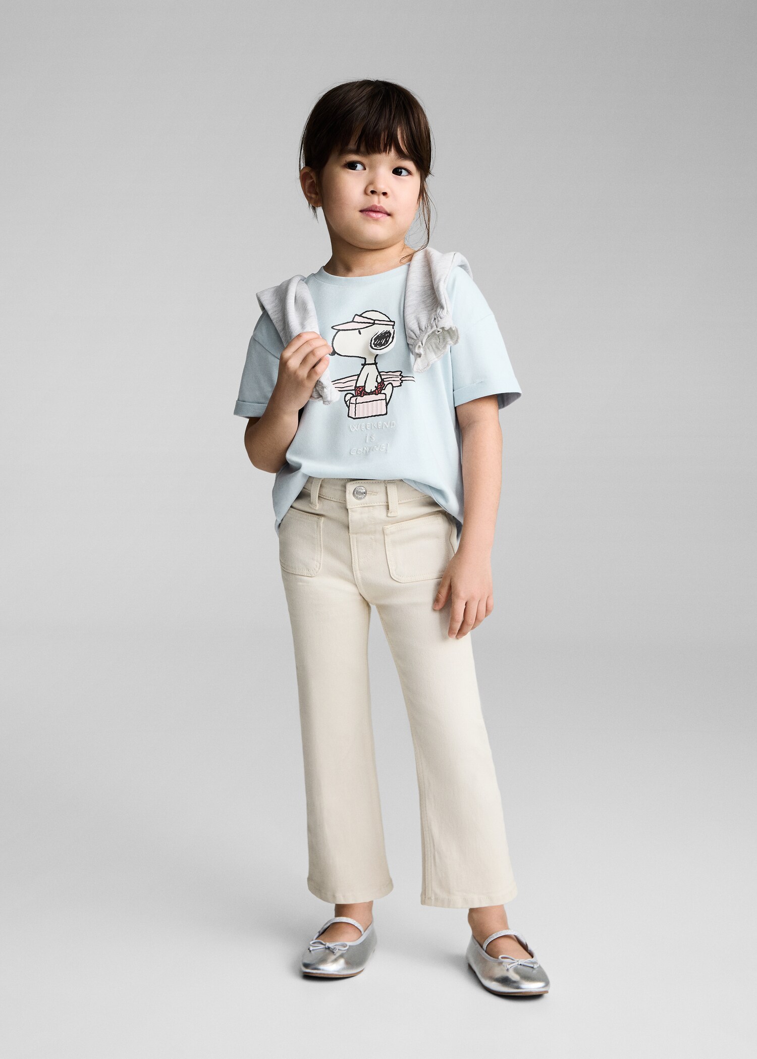 Gemustertes T-Shirt Snoopy - Allgemeine Ansicht