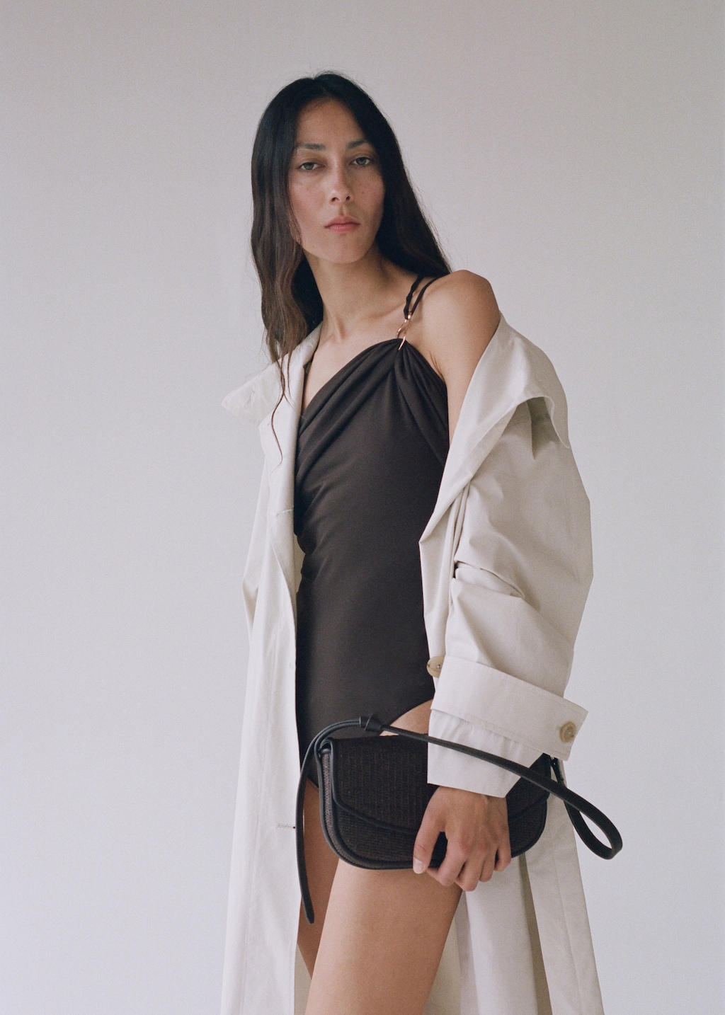 LENINA ■ RAFFIA shoulder bag Raffia-effect shoulder bag | Gaudì