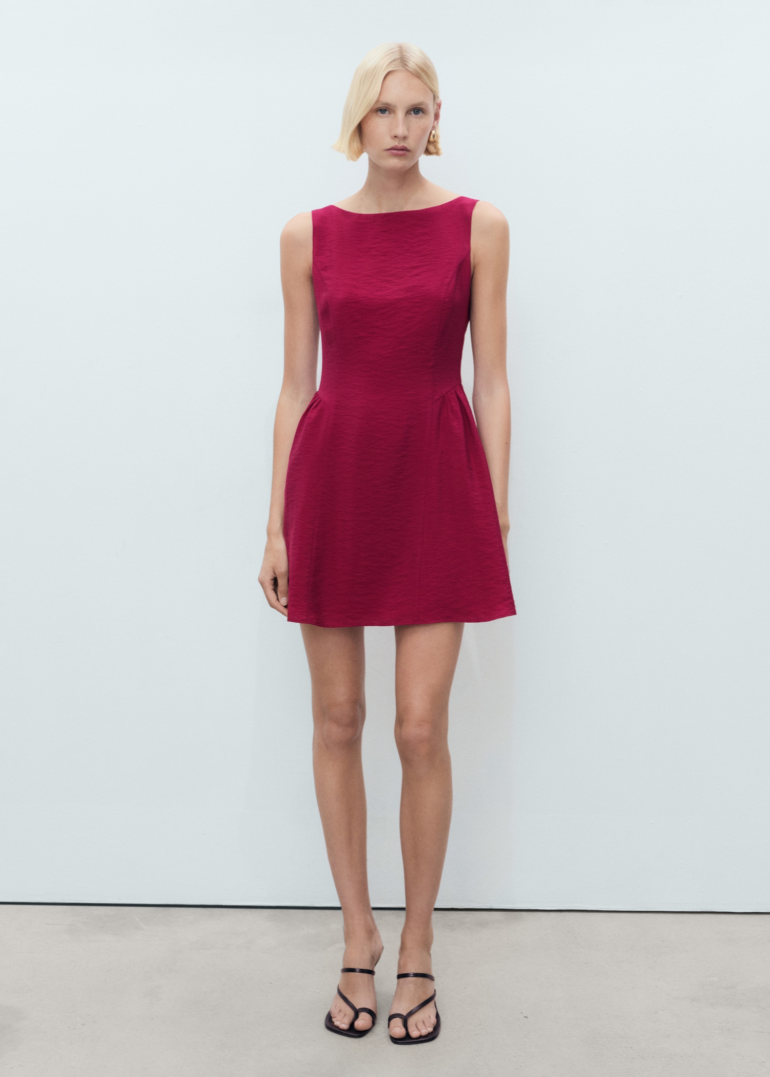 Vestido corto evasé Mujer MNG Ecuador