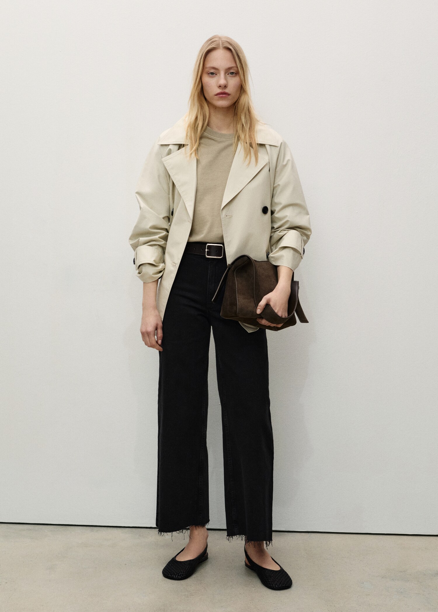 Culotte-Jeans mit hohem Bund Catherin - Allgemeine Ansicht