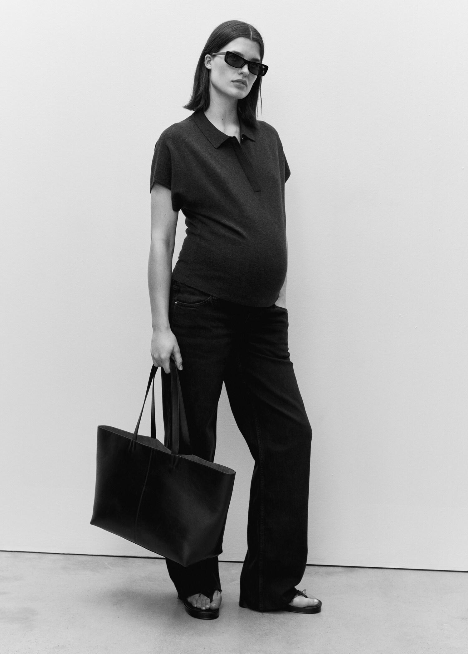 Maternity wideleg jeans - General plane