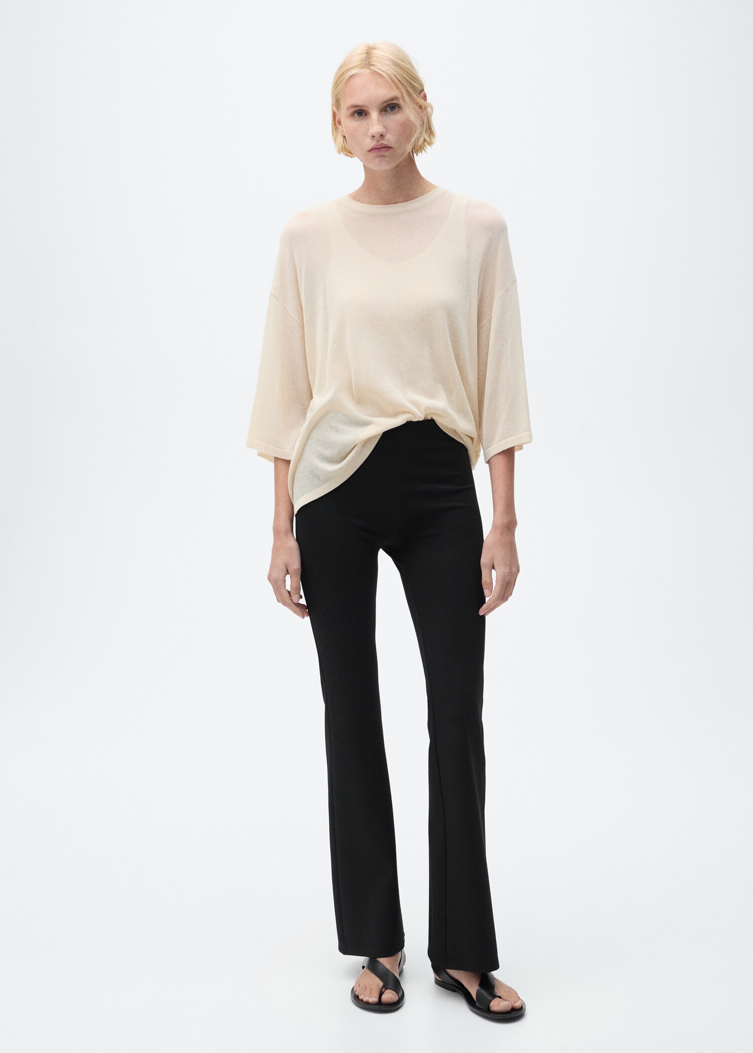 Flared leggings - General plane