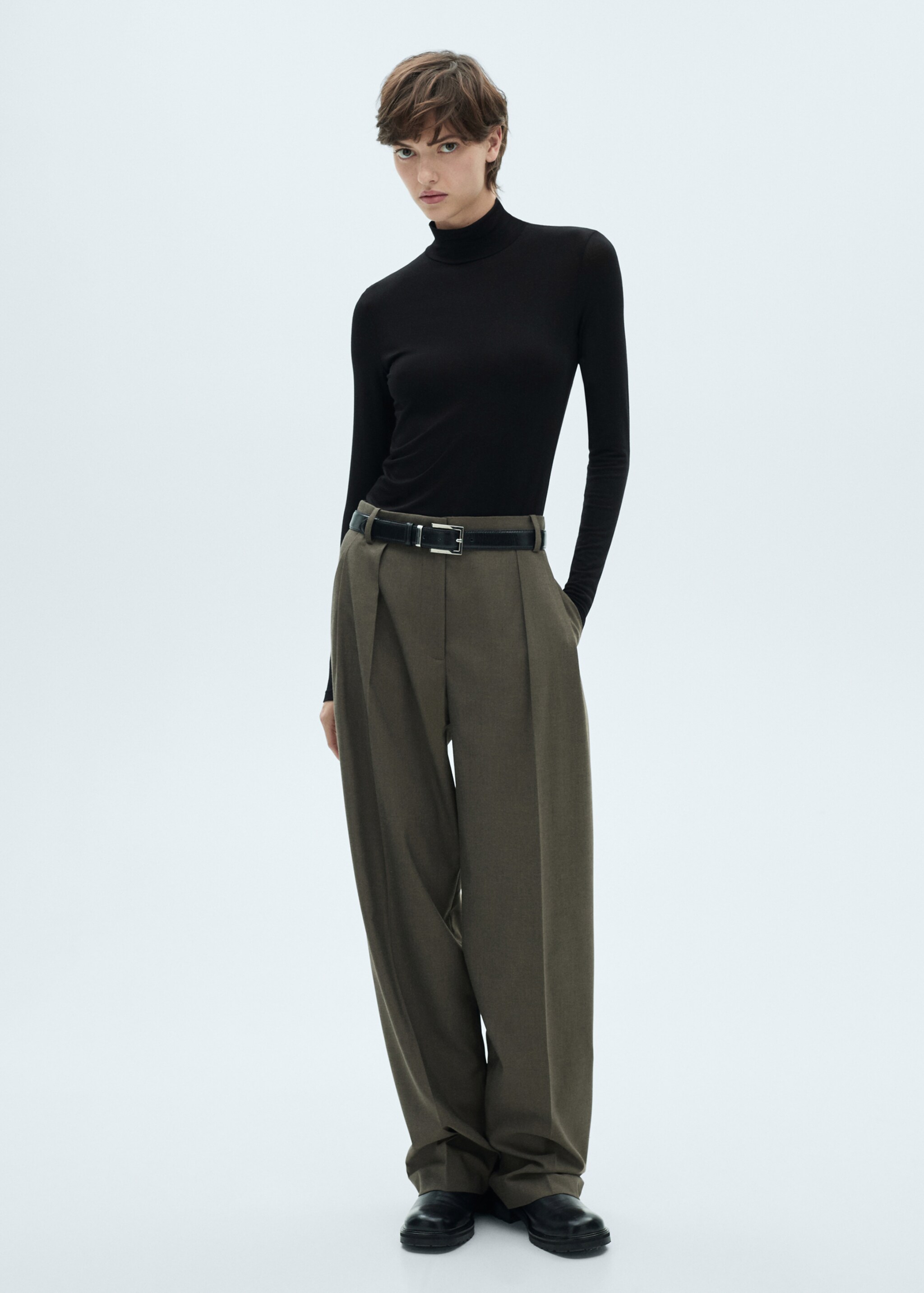 Turtleneck long-sleeved t-shirt - General plane