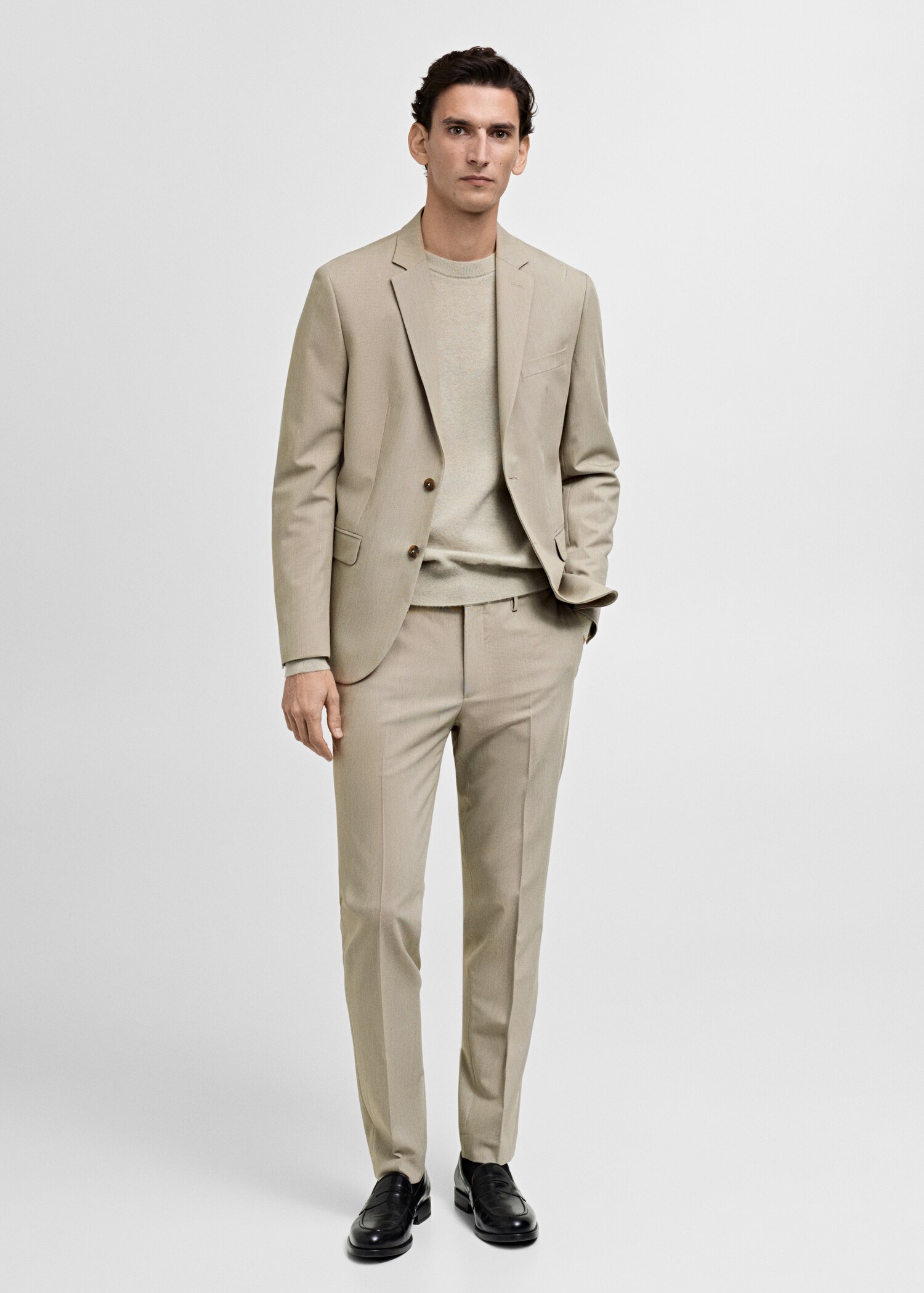 Pantalón traje París super slim fit - Plano general