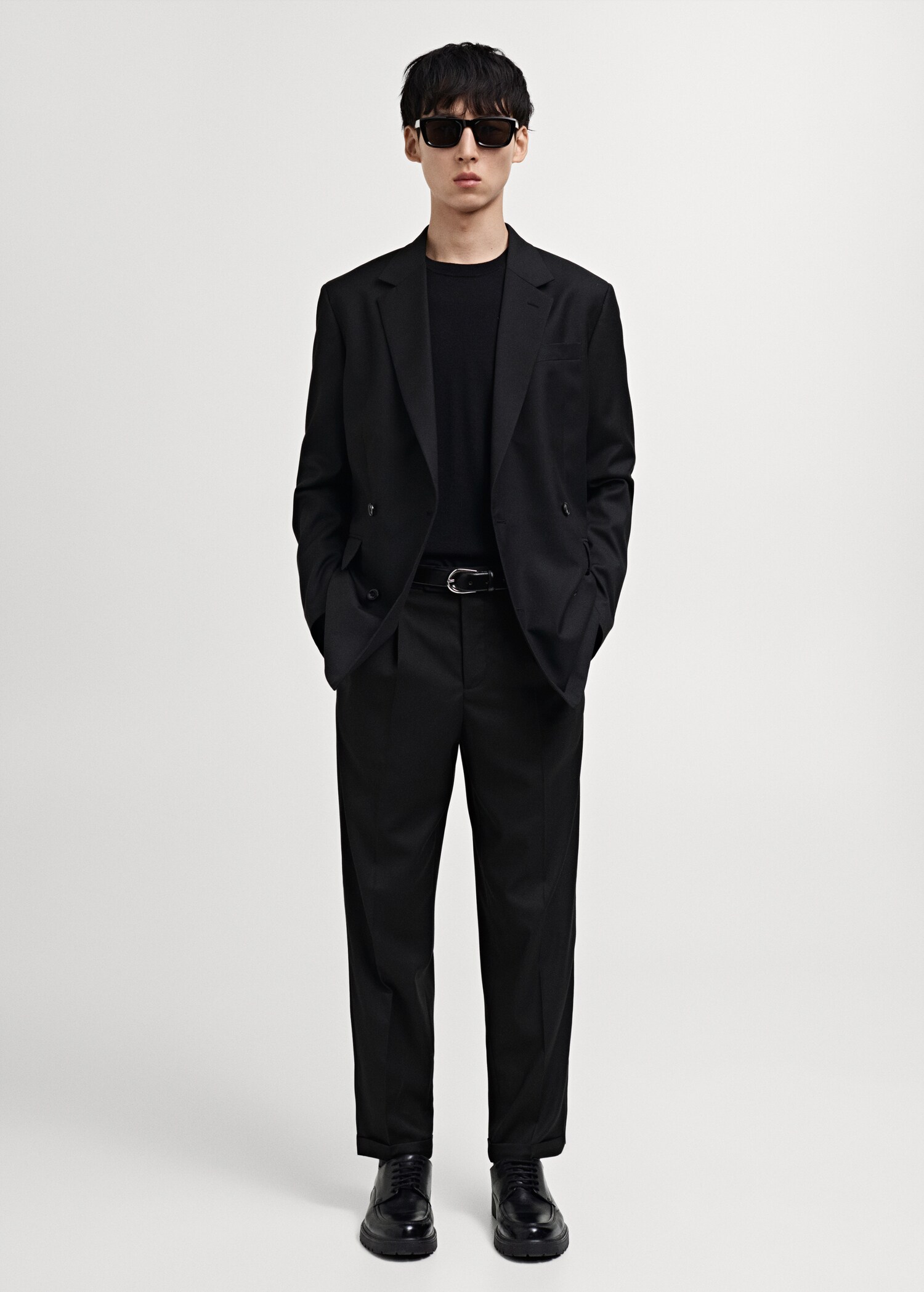 Pantalón traje Boston regular fit - Plano general