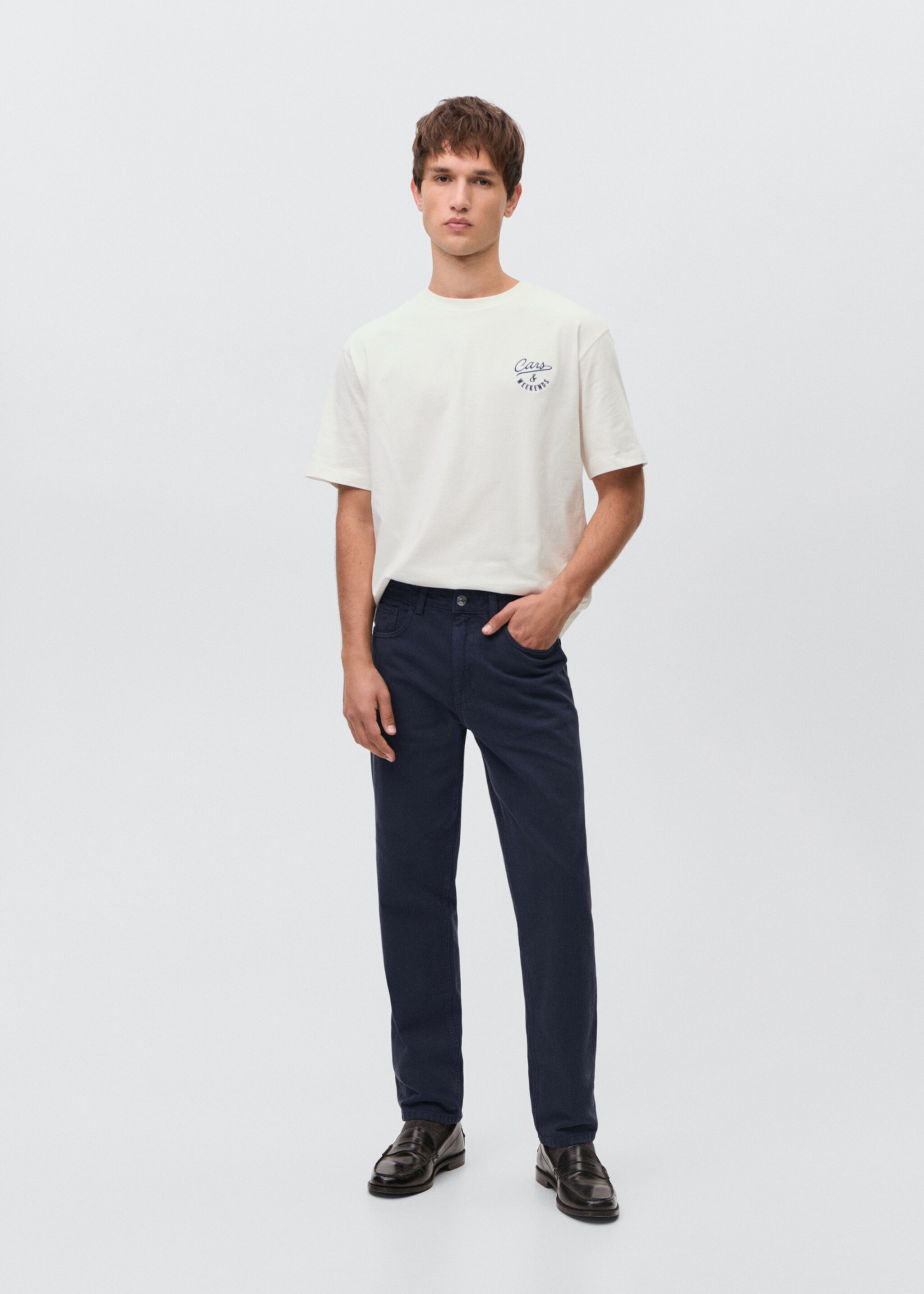Slim-fit jeans - General plane